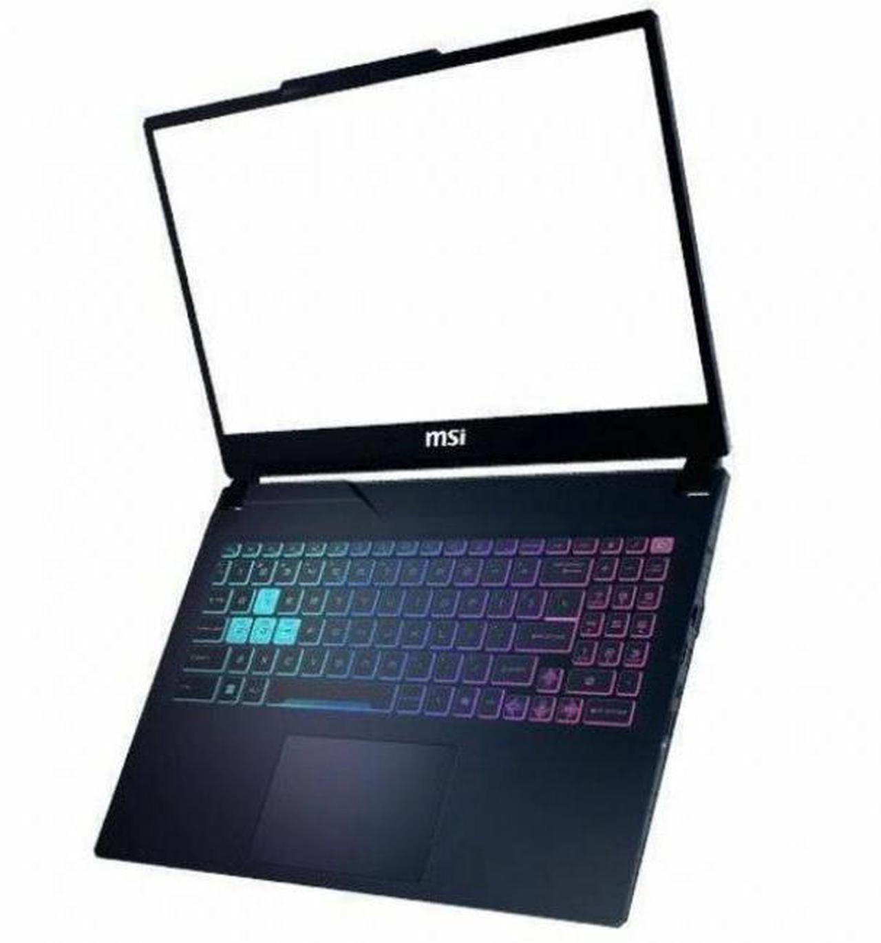 Alt view image 3 of 8 - MSI Cyborg 15 A12V Cyborg 15 A12VF-272US 15.6" Gaming Notebook - Full HD - Intel Core i7 12th Gen i7-12650H - 16 GB - 1 TB SSD - Translucent Black - Intel Chip - 1920 x 1080 - Windows 11 Home - N