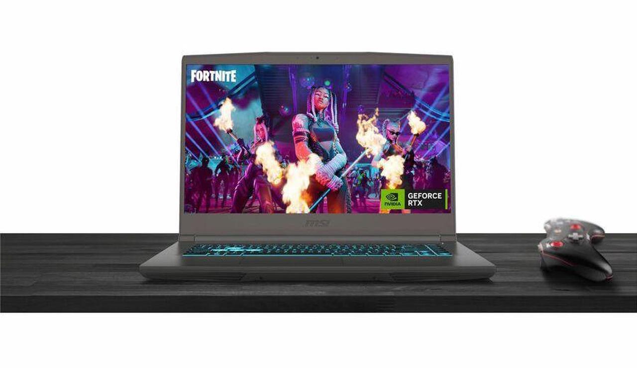 Alt view image 6 of 8 - MSI Thin A15 B7V Thin A15 B7VE-214US 15.6" Gaming Notebook - Full HD - AMD Ryzen 7 7735HS - 16 GB - 512 GB SSD - Cosmos Gray - AMD Chip - 1920 x 1080 - Windows 11 - NVIDIA GeForce RTX 4050 with 6