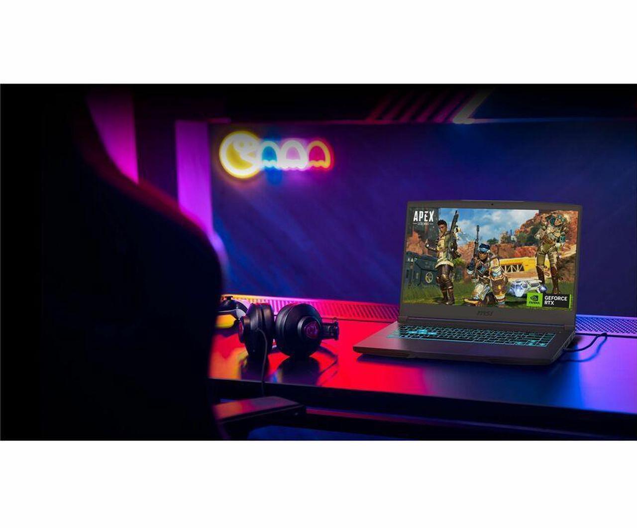 Alt view image 7 of 8 - MSI Thin A15 B7V Thin A15 B7VE-214US 15.6" Gaming Notebook - Full HD - AMD Ryzen 7 7735HS - 16 GB - 512 GB SSD - Cosmos Gray - AMD Chip - 1920 x 1080 - Windows 11 - NVIDIA GeForce RTX 4050 with 6