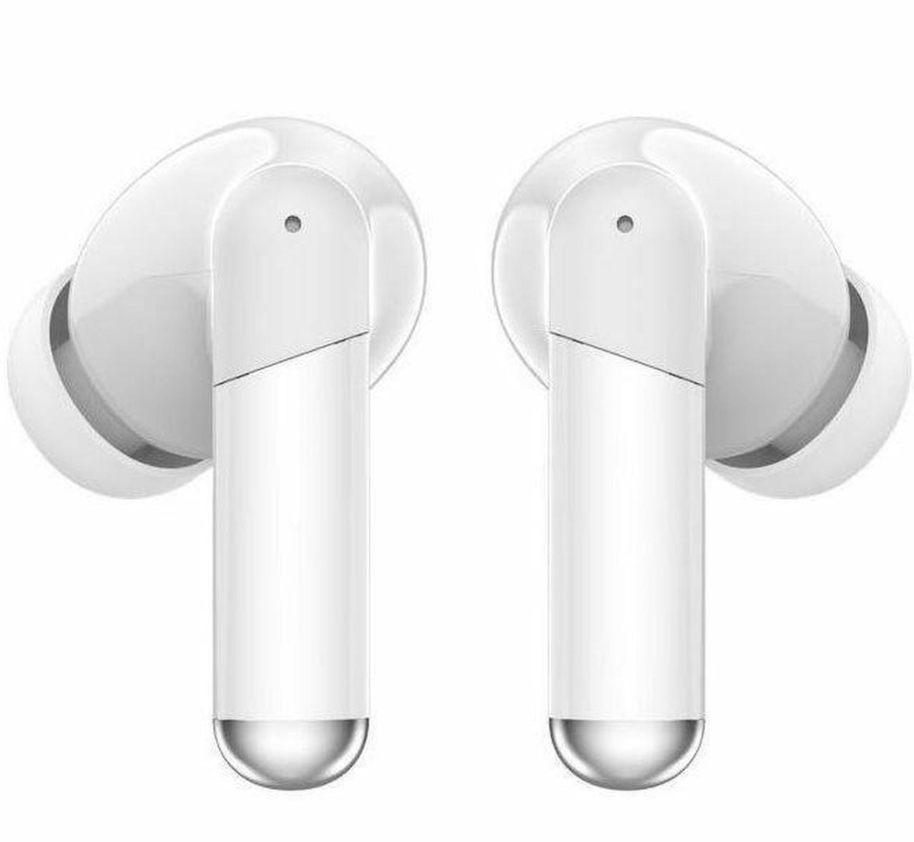 Alt view image 7 of 7 - Adesso XTREAM T3 Bluetooth Wireless Earbuds with ANC and Touch Controlled Wireless Charging Case - White