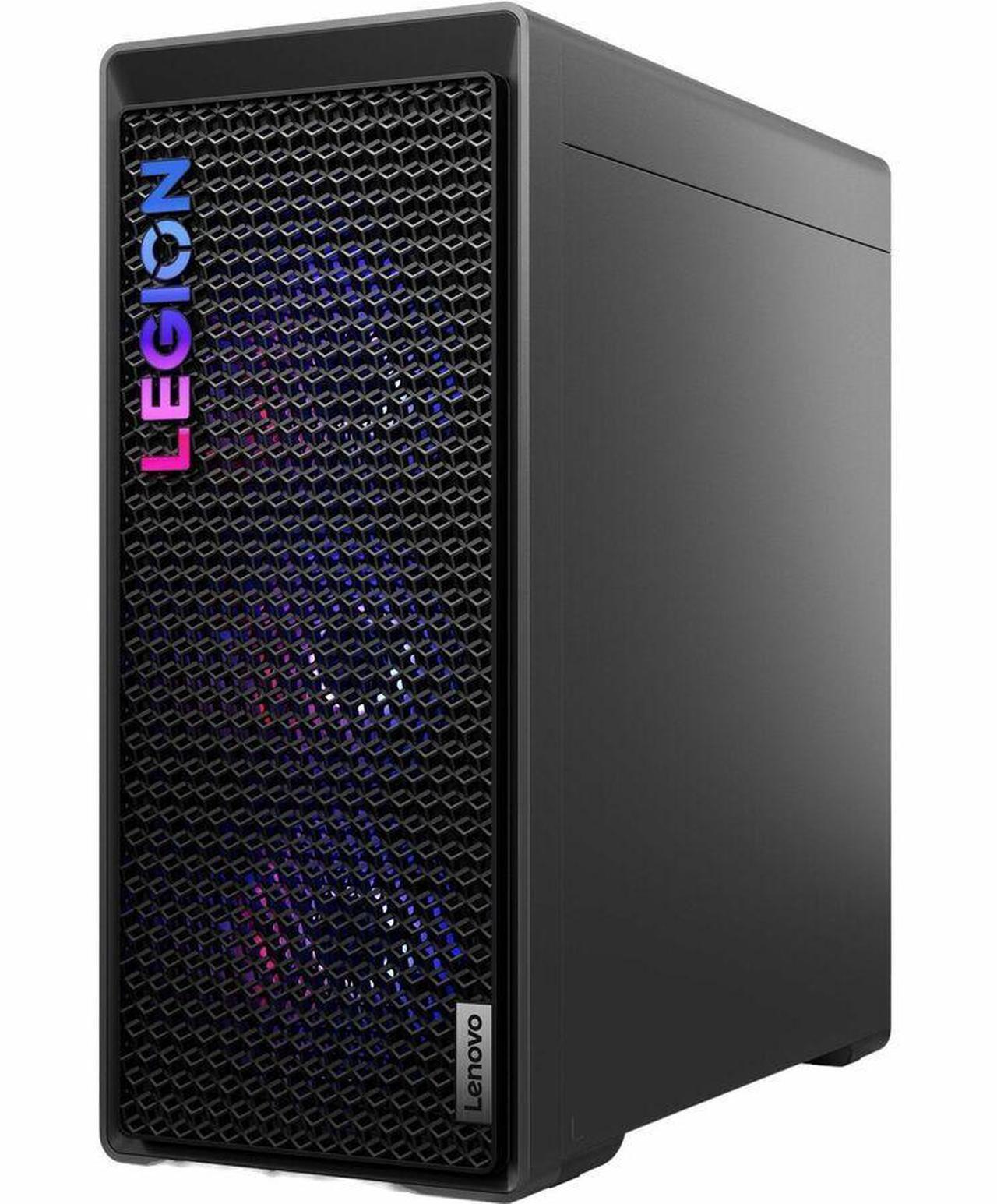 Alt view image 2 of 7 - Lenovo Legion T7 34IAS10 90Y6003JUS Gaming Desktop Computer - Intel Core Ultra 9 285K - 64 GB - 2 TB SSD - Tower - Storm Gray - Intel Z890 Chip - Windows 11 Pro - NVIDIA GeForce RTX 5080 16 GB GDDR7 -