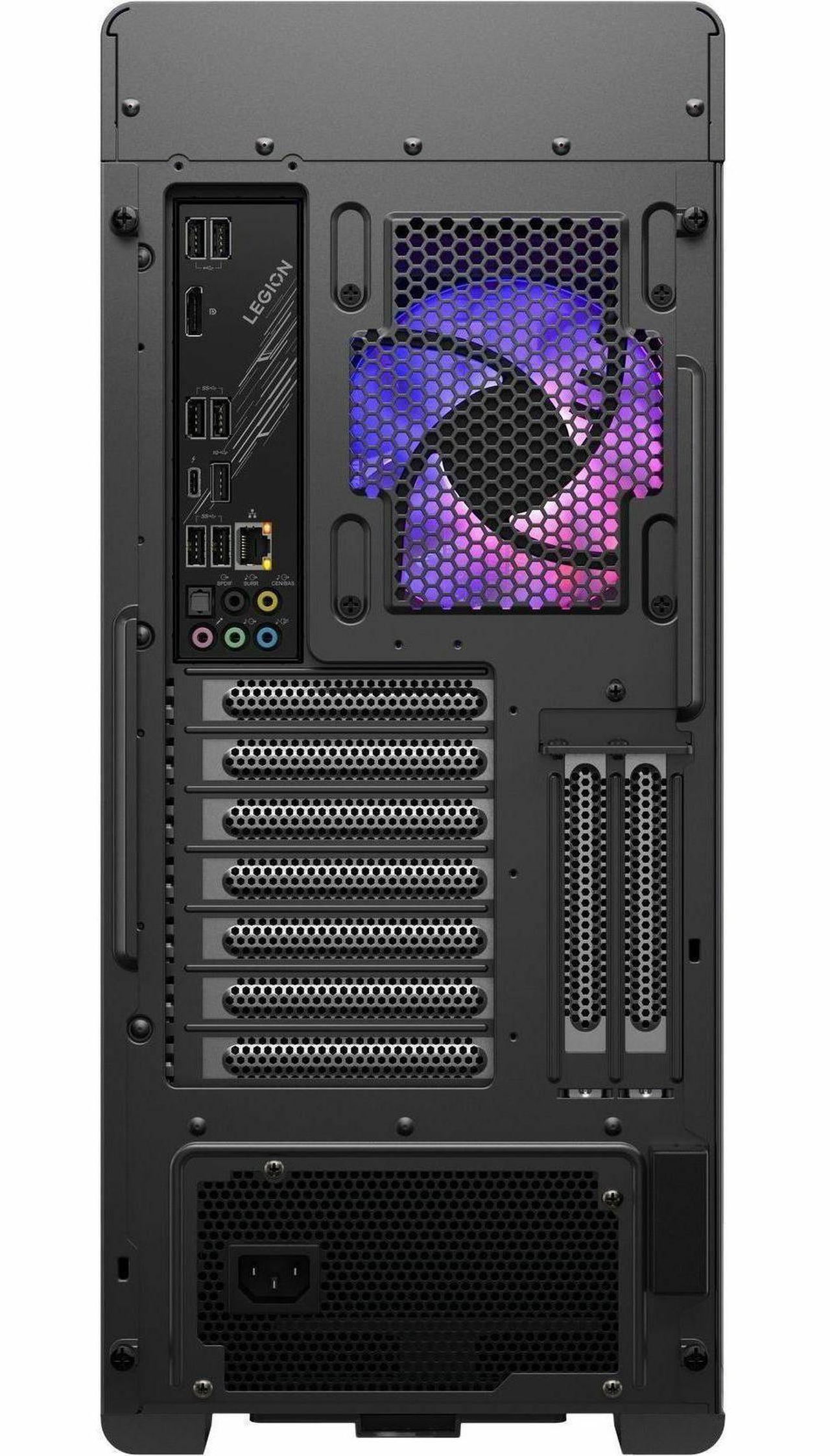 Alt view image 4 of 7 - Lenovo Legion T7 34IAS10 90Y6003JUS Gaming Desktop Computer - Intel Core Ultra 9 285K - 64 GB - 2 TB SSD - Tower - Storm Gray - Intel Z890 Chip - Windows 11 Pro - NVIDIA GeForce RTX 5080 16 GB GDDR7 -