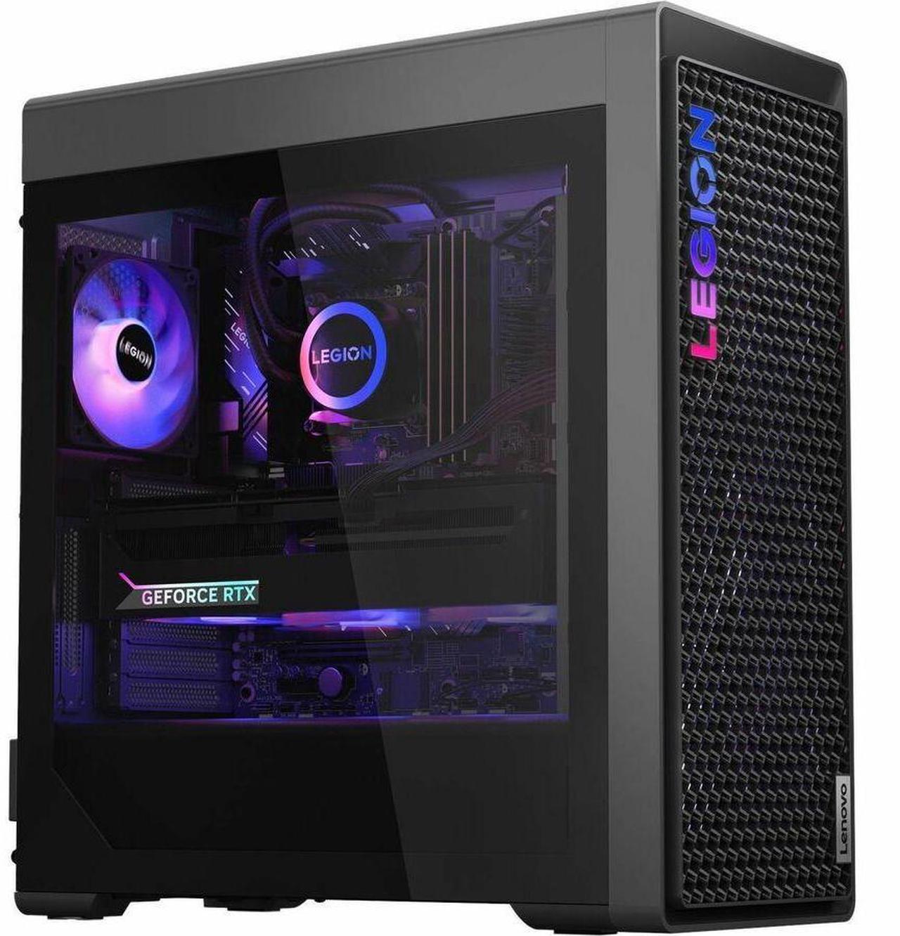 Alt view image 3 of 7 - Lenovo Legion T7 34IAS10 90Y6003JUS Gaming Desktop Computer - Intel Core Ultra 9 285K - 64 GB - 2 TB SSD - Tower - Storm Gray - Intel Z890 Chip - Windows 11 Pro - NVIDIA GeForce RTX 5080 16 GB GDDR7 -