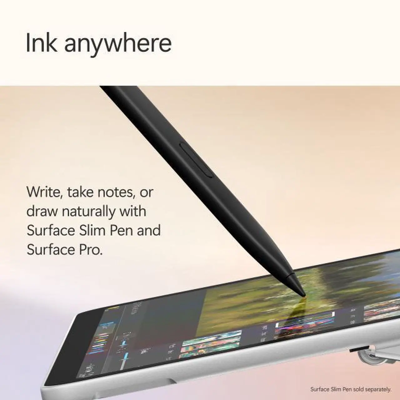 Alt view image 6 of 7 - Microsoft 12" Surface Pro Copilot+ PC, Snapdragon X Plus 8-Core, 16GB RAM, 512GB UFS, Device Only, Platinum, Latest Model