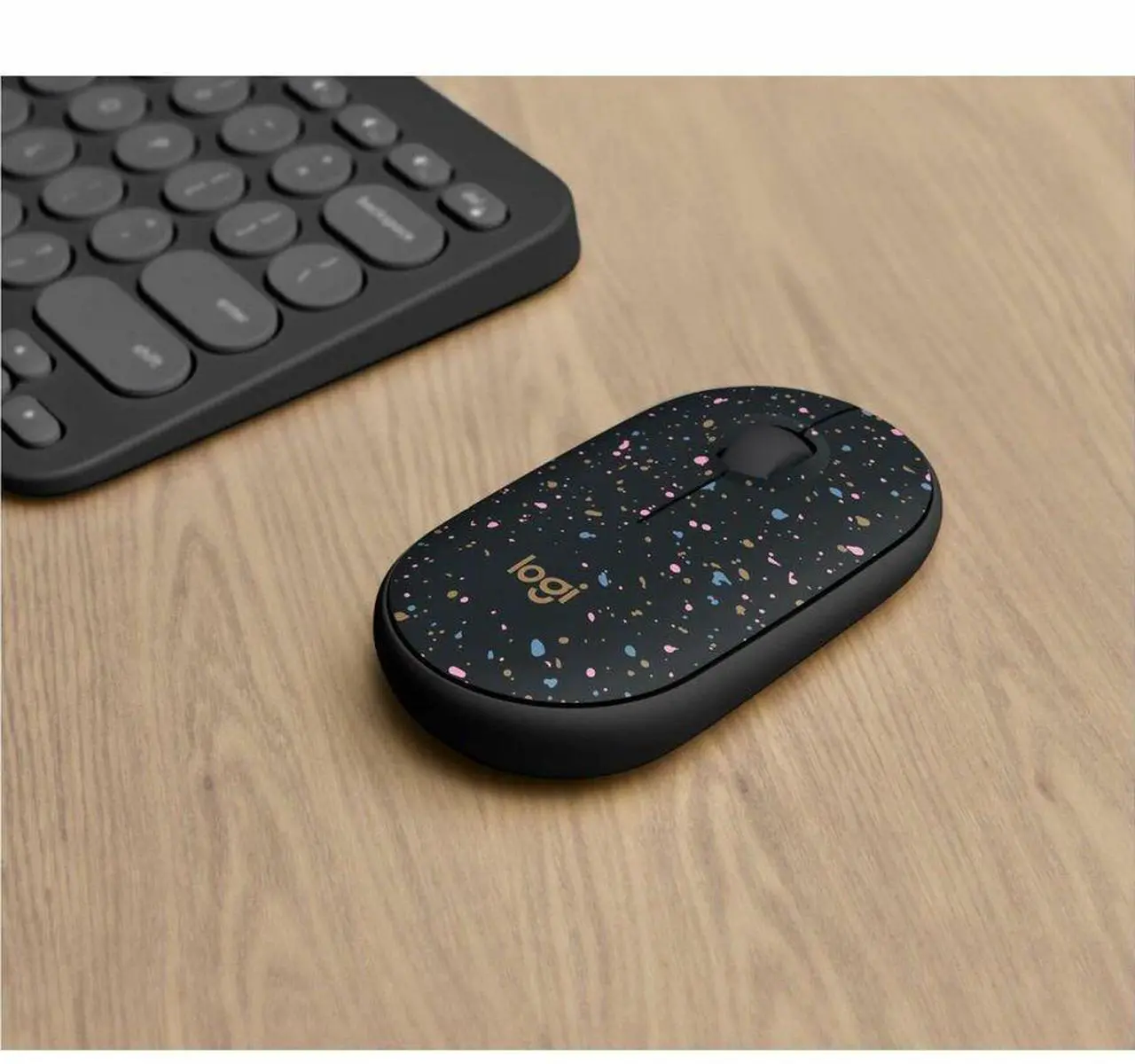 Alt view image 10 of 13 - Logitech M340 Wireless Ambidextrous Mouse w/Silent Clicks, Speckles 910-007281