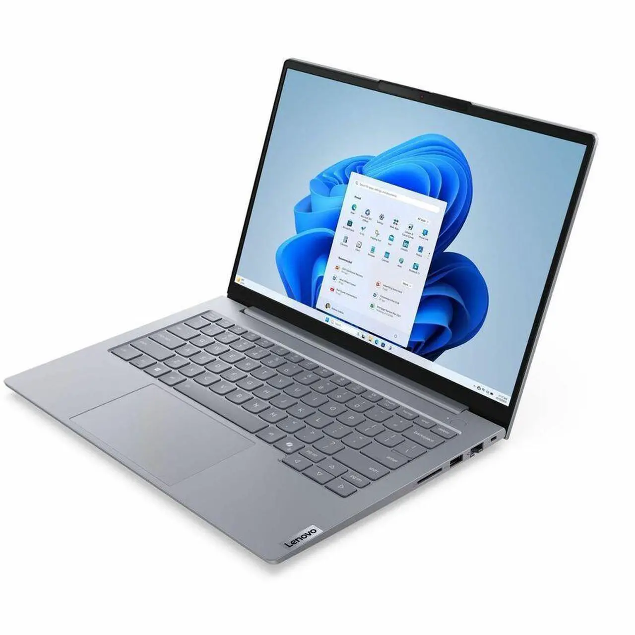 Alt view image 7 of 8 - Lenovo ThinkBook 16 G8 IRL 21SH0001US 16" Touchscreen Notebook - WUXGA - Intel Core 5 210H - 16 GB - 512 GB SSD - English Keyboard - Arctic Gray - Intel Chip - 1920 x 1200 - Windows 11 Pro