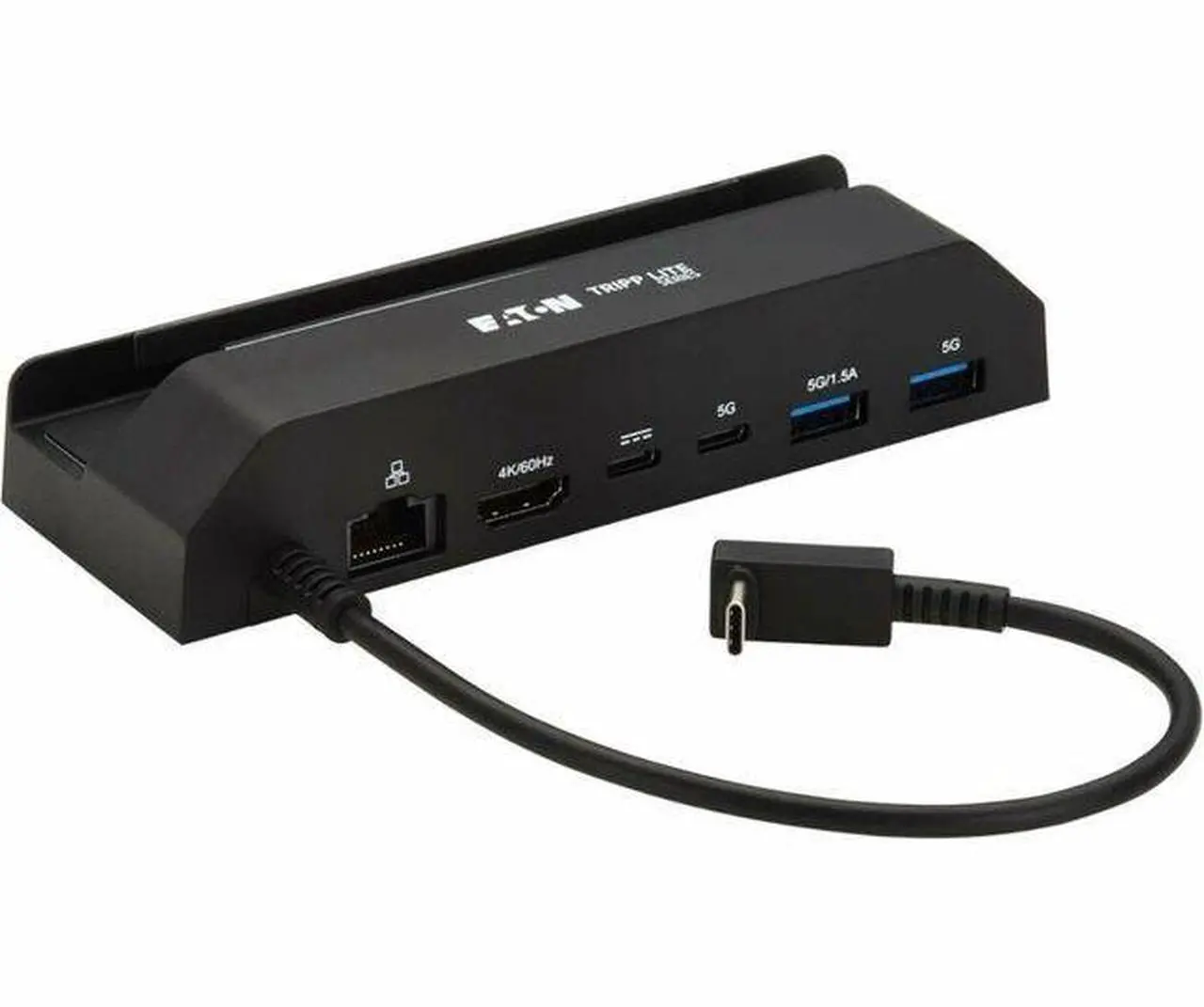 Main image of Eaton Tripp Lite Series USB-C Docking Station for Steam Deck and ROG Ally - 4K 60 Hz HDMI, USB Hub, Gigabit Ethernet, 100W PD Charging - for Monitor, HDTV, Video Game System, Keyboard, Mouse, Hard Dri