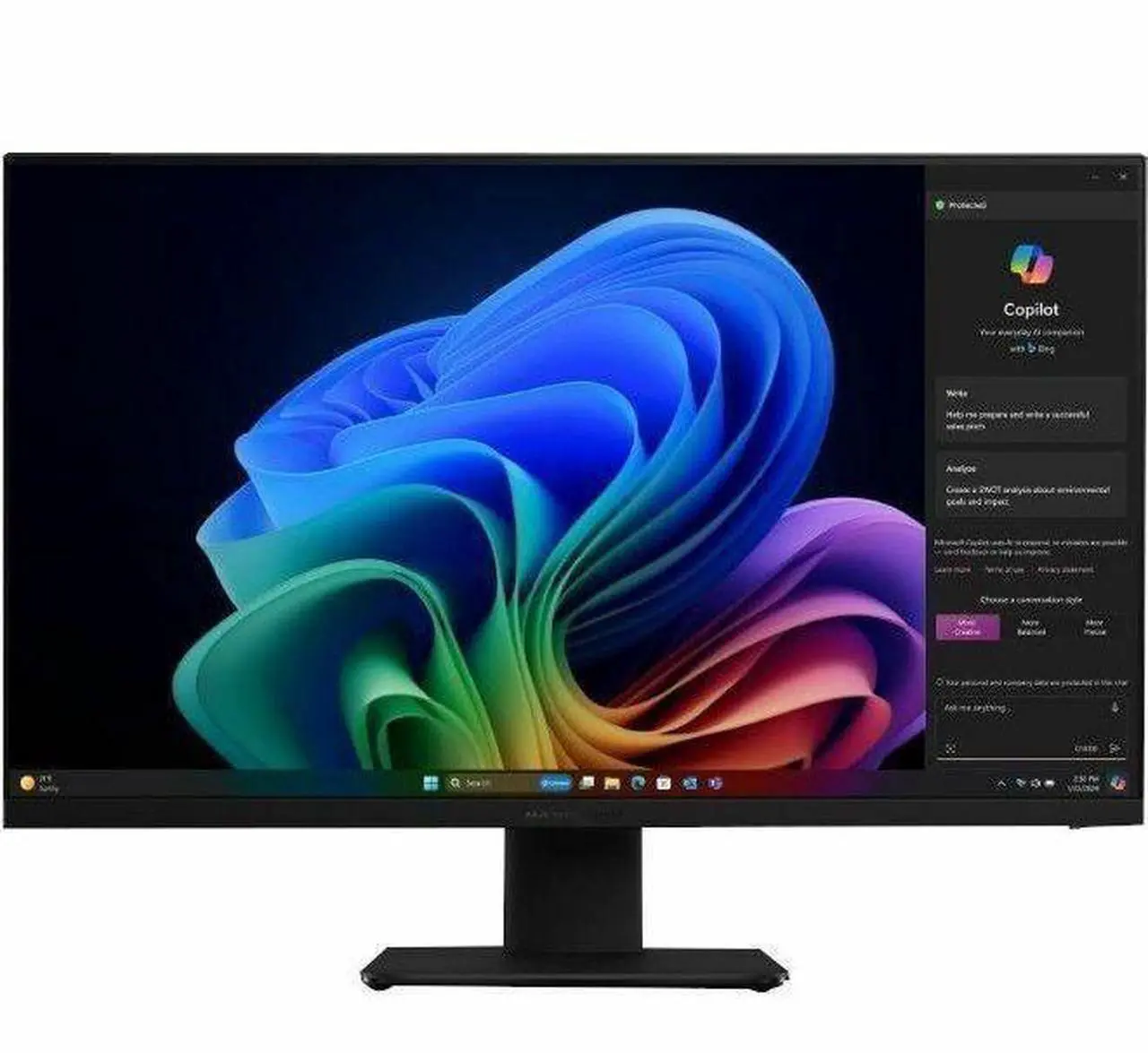 Alt view image 5 of 15 - Asus ExpertCenter P400 P470VA-DS704T All-in-One Computer - Intel Core i7 13th Gen i7-13620H - 16 GB - 1 TB SSD - 27" Full HD Touchscreen - Desktop - Black - Intel Chip - 1920 x 1080 - Windows 11