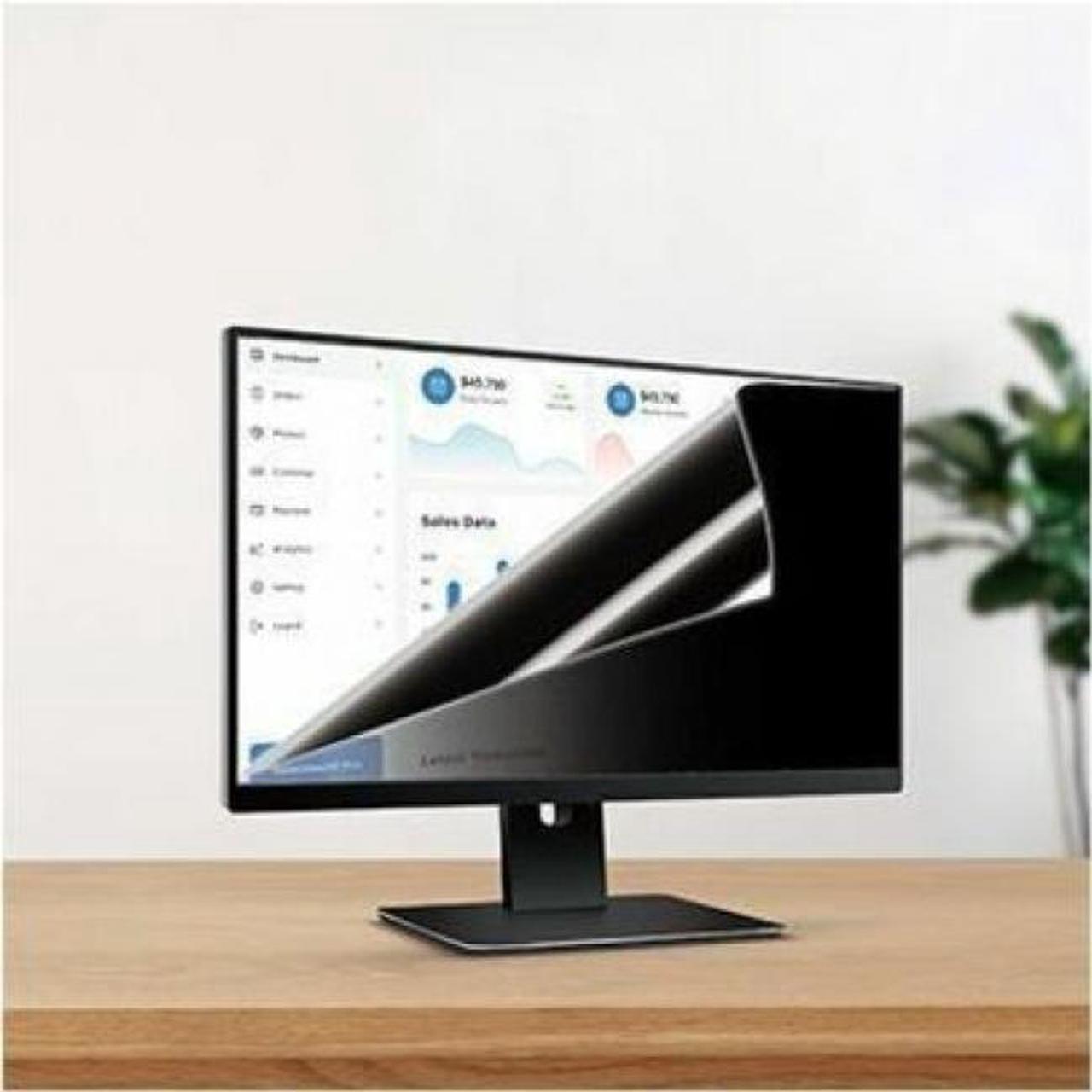 Alt view image 3 of 8 - V7 ScreenSentry 31.5" Privacy Filter for Widescreen Monitors - 16:9 Aspect Ratio - For 31.5" Widescreen LCD Monitor, Desktop/Laptop - 16:9 - Dust Resistant, Fingerprint Resistant, Scratch Re