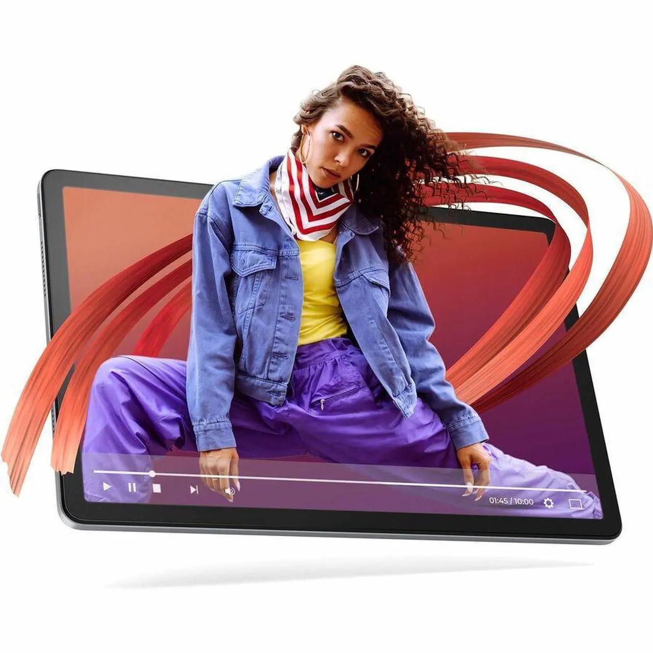 Alt view image 11 of 16 - Lenovo Tab M11 11" Tablet 64GB ZADA0047US Grey