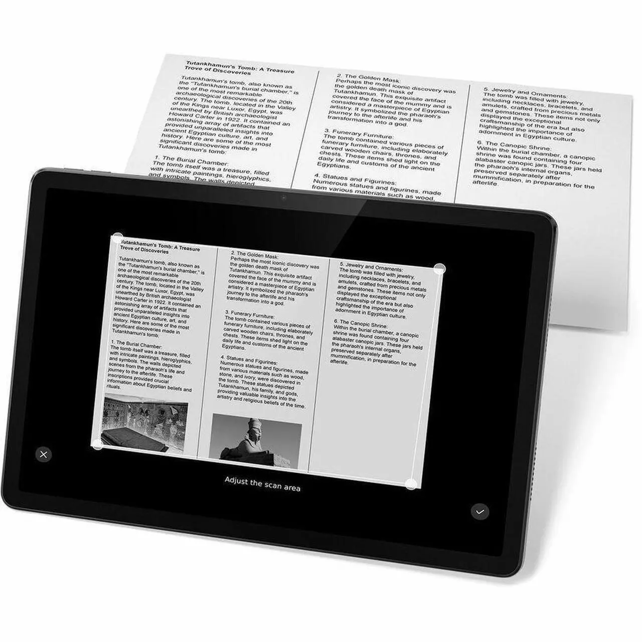 Alt view image 14 of 16 - Lenovo Tab M11 11" Tablet 64GB ZADA0047US Grey