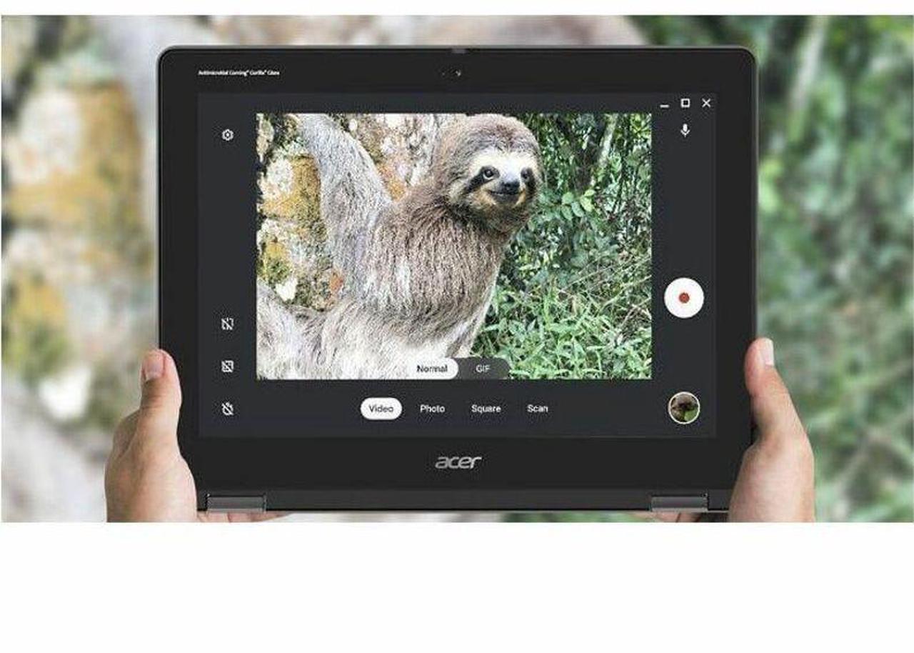 Alt view image 5 of 7 - Acer Chromebook Spin 512 R857TN R857TN-P5QA 12.2" Touchscreen Convertible 2 in 1 Chromebook - WUXGA - Intel N250 - 8 GB - 64 GB Flash Memory - English (US) Keyboard - Black - Intel Chip - 1920 x