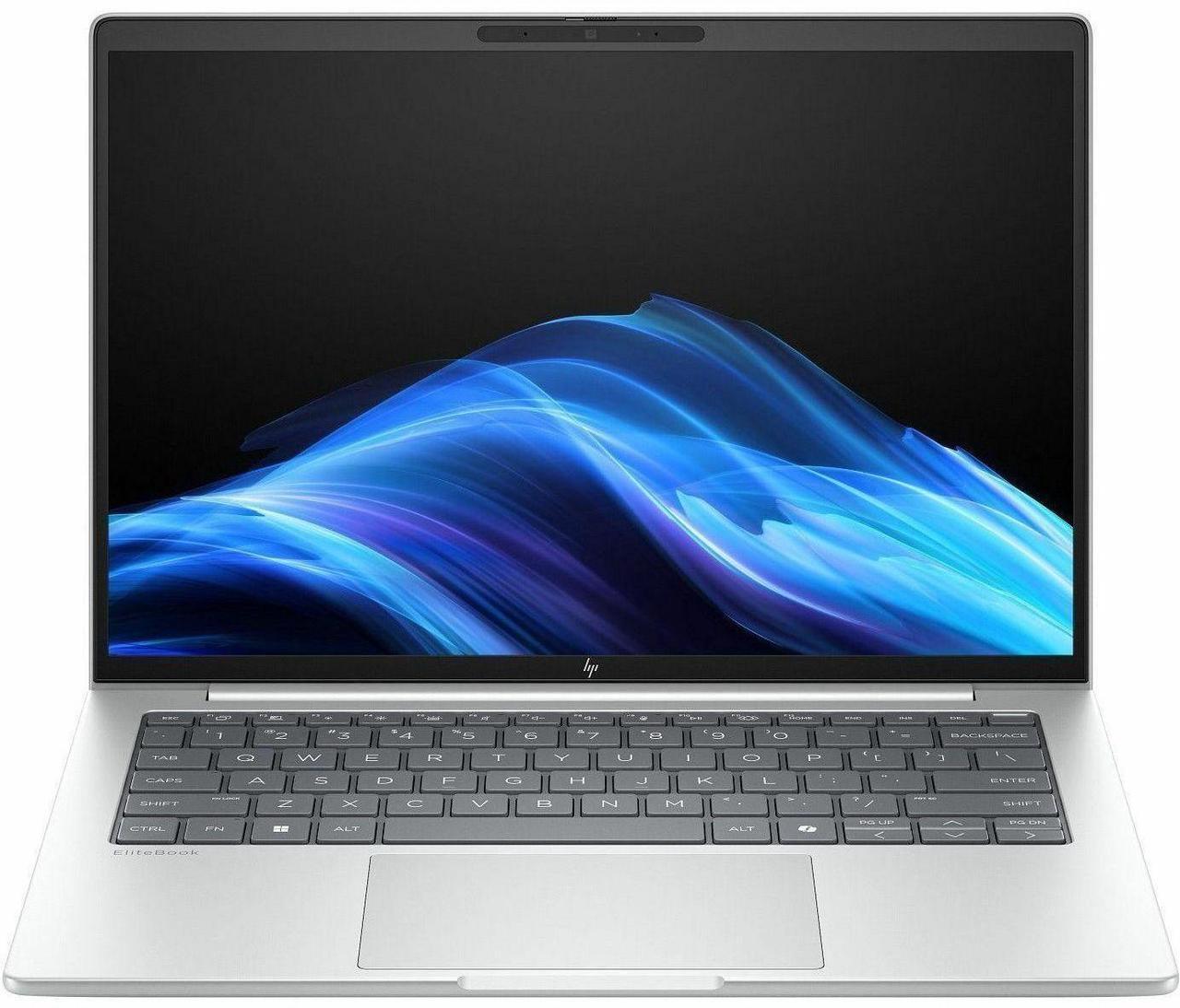 Alt view image 5 of 7 - HP EliteBook 8 G1i 14" Notebook - WUXGA - Intel Core Ultra 7 255U - 32 GB - 512 GB SSD - English Keyboard - Glacier Silver - Intel Chip - 1920 x 1200 - Windows 11 Pro - Intel - In-plane Switching