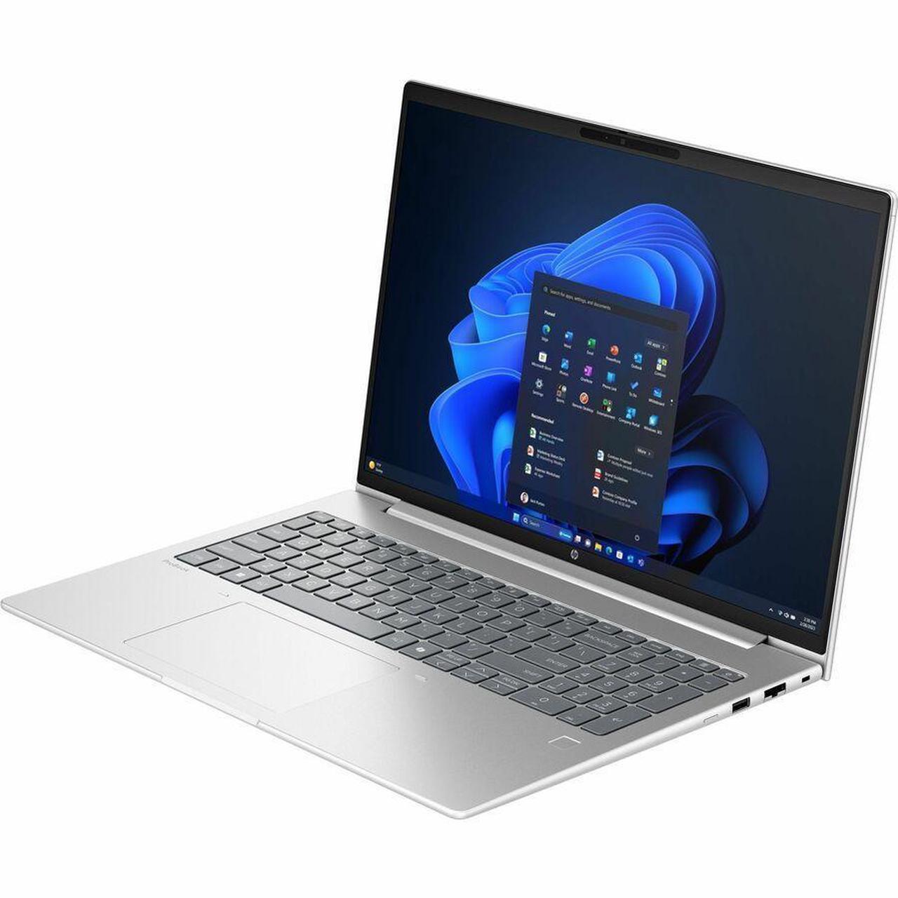 Alt view image 3 of 8 - HP ProBook 4 G1i 16" Notebook - WUXGA - Intel Core Ultra 5 225U - 16 GB - 512 GB SSD - English Keyboard - Pike Silver - Intel Chip - 1920 x 1200 - Windows 11 Pro - Intel - In-plane Switching (IPS