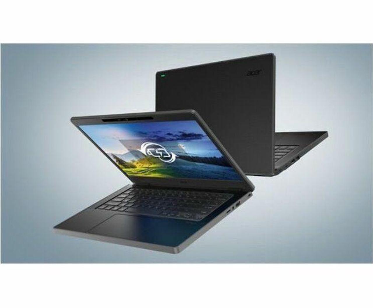 Alt view image 2 of 7 - Acer TravelMate B5 14 B514-31-G2 TMB514-31-G2-33RK 14" Notebook - Full HD - Intel Core 3 N355 - 8 GB - 256 GB SSD - English Keyboard - Black - Intel Chip - 1920 x 1080 - Windows 11 Pro Education