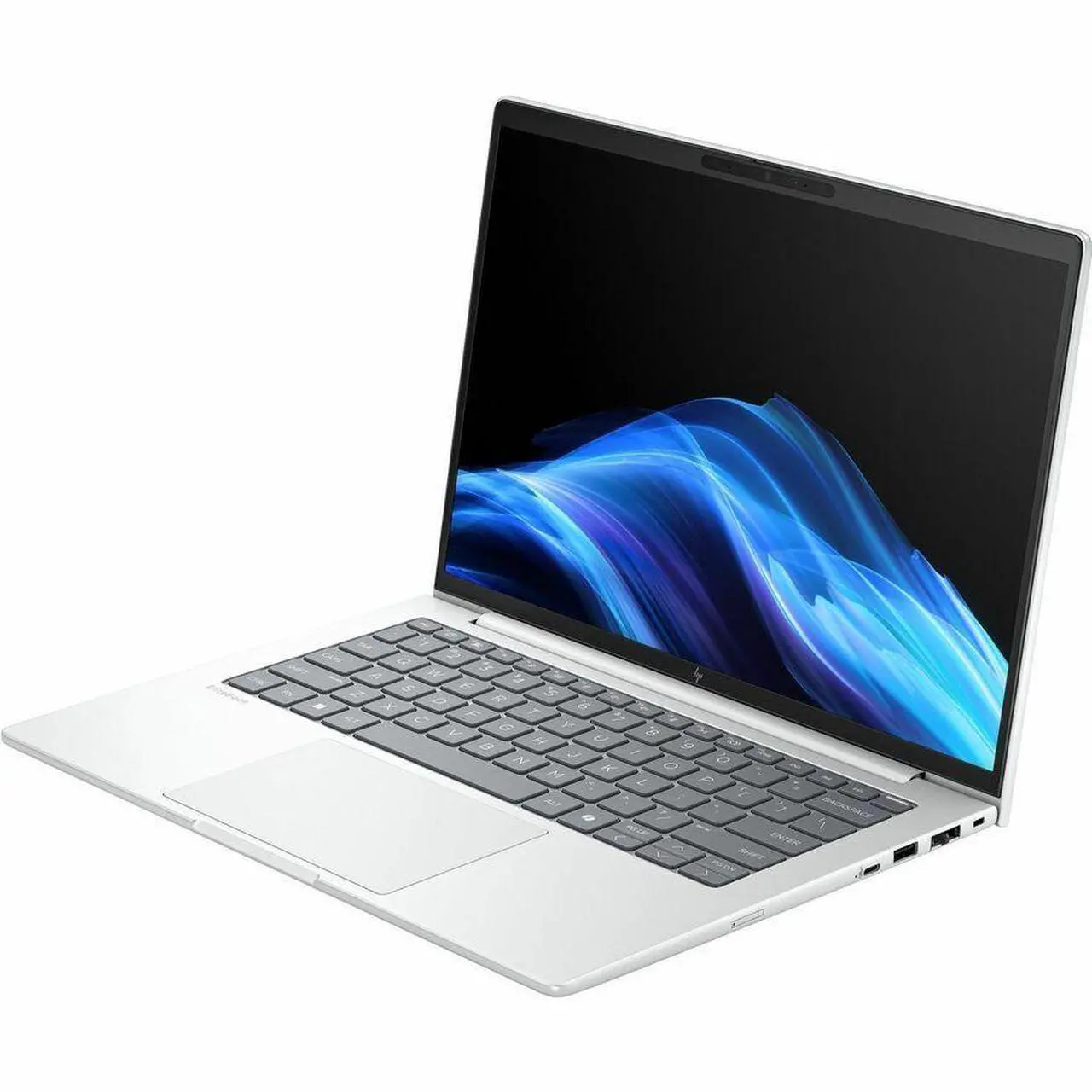 Alt view image 6 of 8 - HP EliteBook 8 G1i 14" Touchscreen Notebook - WUXGA - Intel Core Ultra 5 225U - 16 GB - 512 GB SSD - English Keyboard - Glacier Silver - Intel Chip - 1920 x 1200 - Windows 11 Pro - Intel Arc Grap