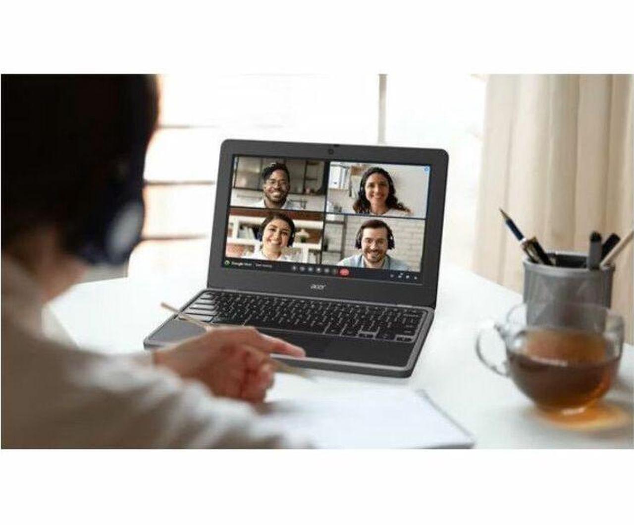 Alt view image 4 of 8 - Acer Chromebook 311 C723 C723-K3P3 11.6" Chromebook - HD - MediaTek MT8 MT8186TV/AZA - 4 GB - 32 GB Flash Memory - English (US) Keyboard - Black - MediaTek Chip - 1366 x 768 - ChromeOS - MediaTek
