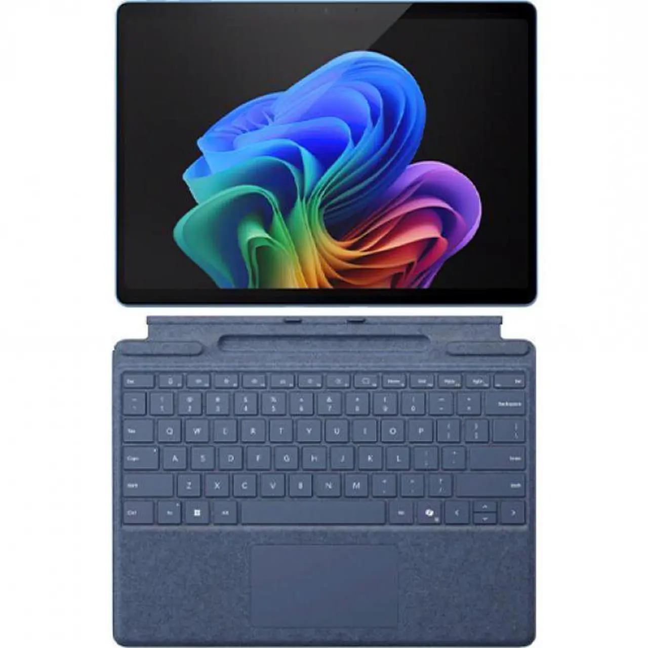 Main image of Microsoft Surface Pro Copilot+ PC Touchscreen 13" LCD Snapdragon X Plus 16GB RAM 512GB SSD (11th Edition) Sapphire + Microsoft Surface Pro Keyboard for Pro (11th Edition), Pro 9, and Pro 8 with P