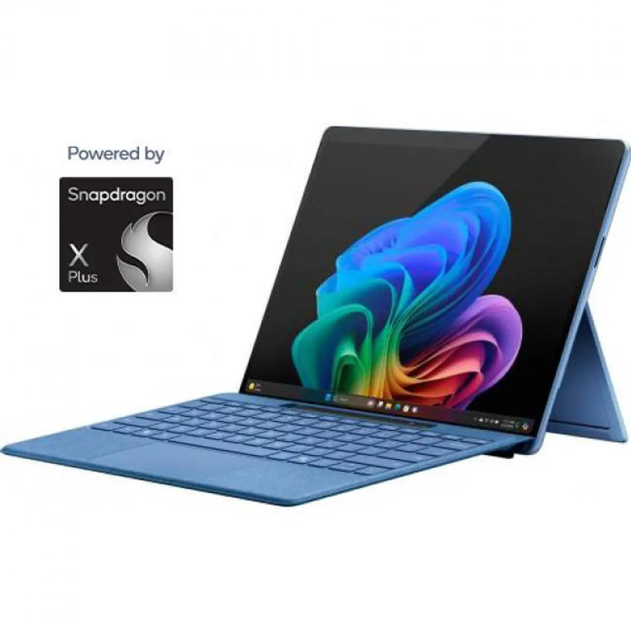 Alt view image 2 of 7 - Microsoft Surface Pro Copilot+ PC Touchscreen 13" LCD Snapdragon X Plus 16GB RAM 512GB SSD (11th Edition) Sapphire + Microsoft Surface Pro Keyboard for Pro (11th Edition), Pro 9, and Pro 8 with P