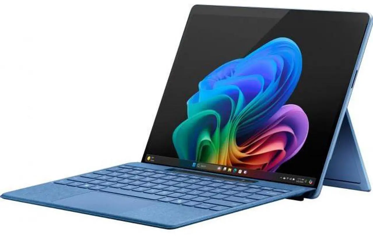 Alt view image 3 of 7 - Microsoft Surface Pro Copilot+ PC Touchscreen 13" LCD Snapdragon X Plus 16GB RAM 512GB SSD (11th Edition) Sapphire + Microsoft Surface Pro Keyboard for Pro (11th Edition), Pro 9, and Pro 8 with P