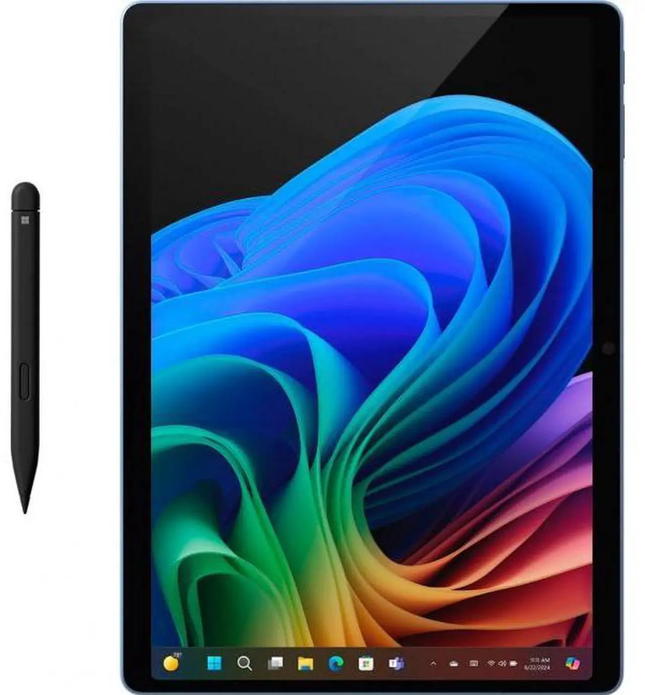 Alt view image 7 of 7 - Microsoft Surface Pro Copilot+ PC Touchscreen 13" LCD Snapdragon X Plus 16GB RAM 512GB SSD (11th Edition) Sapphire + Microsoft Surface Pro Keyboard for Pro (11th Edition), Pro 9, and Pro 8 with P