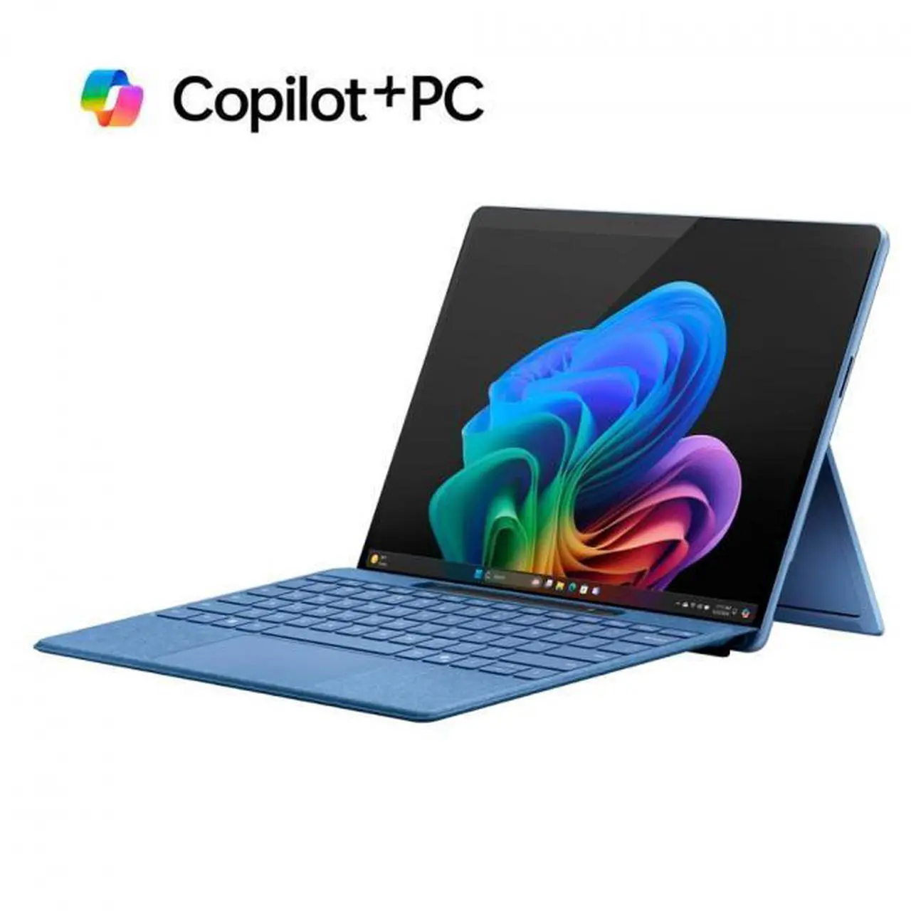 Alt view image 4 of 7 - Microsoft Surface Pro Copilot+ PC Touchscreen 13" LCD Snapdragon X Plus 16GB RAM 512GB SSD (11th Edition) Sapphire + Microsoft Surface Pro Keyboard for Pro (11th Edition), Pro 9, and Pro 8 with P