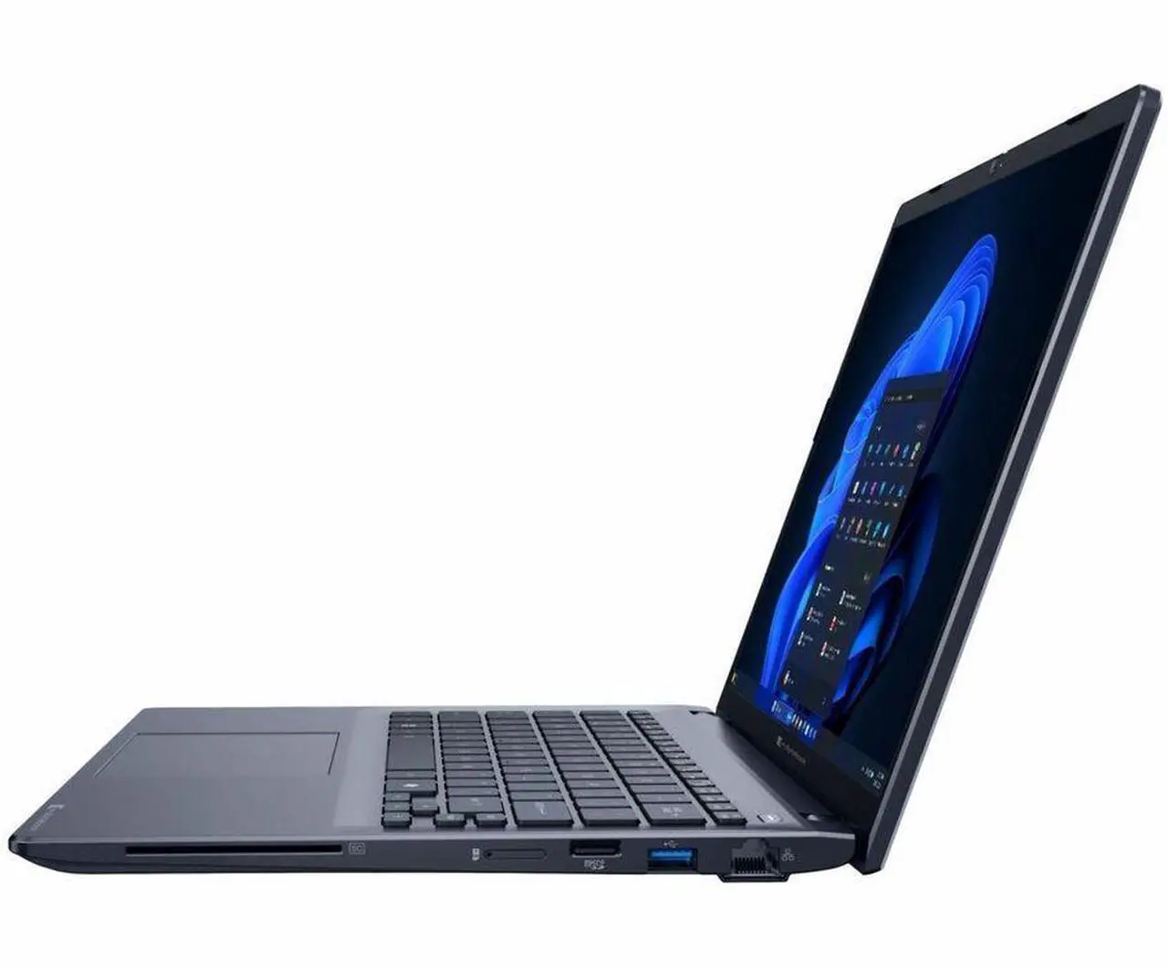 Alt view image 2 of 8 - Dynabook Tecra A40-M 14" Notebook - WUXGA - Intel Core Ultra 5 125U - 8 GB - 256 GB SSD - Mystic Blue - Intel Chip - 1920 x 1200 - Windows 11 Pro - Intel - In-plane Switching (IPS) Technology - F