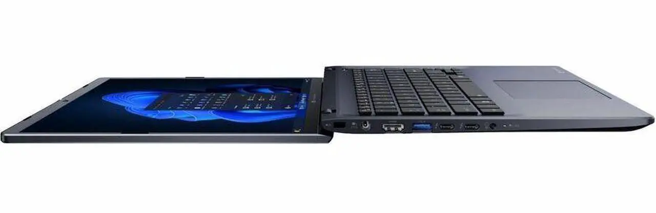 Alt view image 4 of 8 - Dynabook Tecra A40-M 14" Notebook - WUXGA - Intel Core Ultra 5 125U - 8 GB - 256 GB SSD - Mystic Blue - Intel Chip - 1920 x 1200 - Windows 11 Pro - Intel - In-plane Switching (IPS) Technology - F