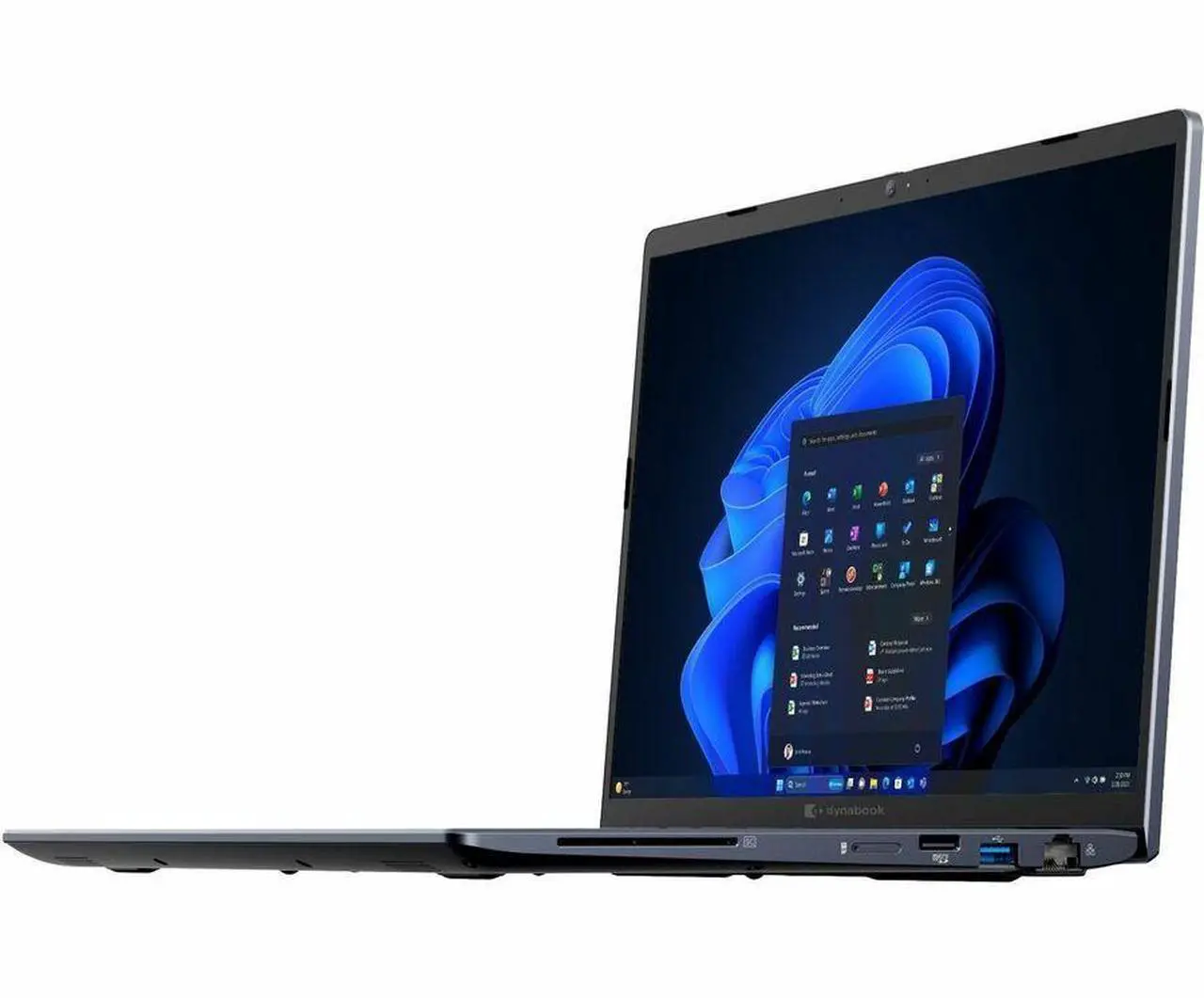 Alt view image 6 of 8 - Dynabook Tecra A40-M 14" Notebook - WUXGA - Intel Core Ultra 5 125U - 8 GB - 256 GB SSD - Mystic Blue - Intel Chip - 1920 x 1200 - Windows 11 Pro - Intel - In-plane Switching (IPS) Technology - F