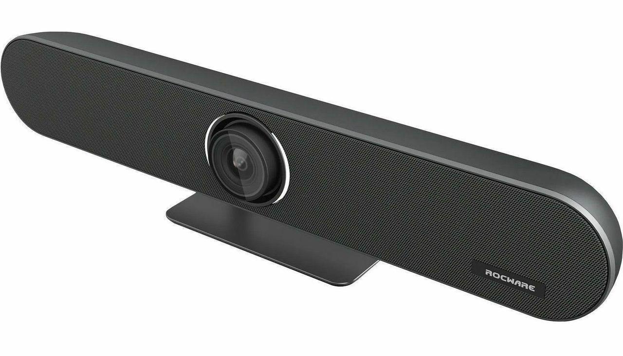 Alt view image 6 of 7 - ROCWARE RB10 Video Conferencing Camera - 20 Megapixel - 30 fps - USB 3.0 Type C - 4K - 3840 x 2160 Video - CMOS Sensor - Adjustable Focus - 120° Angle - Table Mount, Wall - 5x Digital Zoom - M