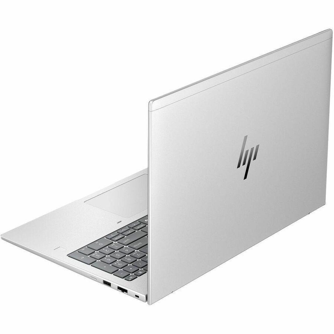 Alt view image 4 of 8 - HP EliteBook 6 G1i 16" Notebook - WUXGA - Intel Core Ultra 5 235U - vPro Technology - 16 GB - 512 GB SSD - English Keyboard - Pike Silver Aluminum - Intel Chip - 1920 x 1200 - Windows 11 Pro - In