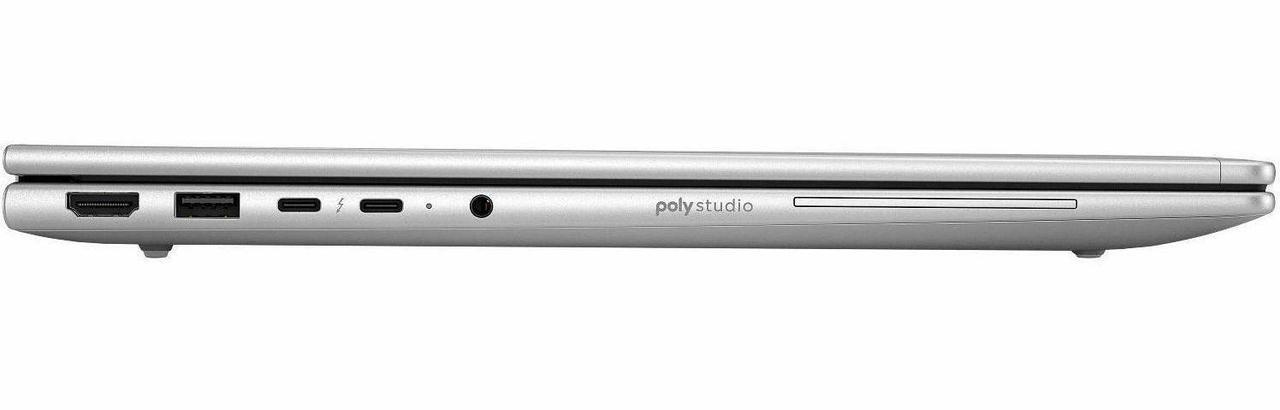 Alt view image 5 of 8 - HP EliteBook 6 G1i 16" Notebook - WUXGA - Intel Core Ultra 5 235U - vPro Technology - 16 GB - 512 GB SSD - English Keyboard - Pike Silver Aluminum - Intel Chip - 1920 x 1200 - Windows 11 Pro - In