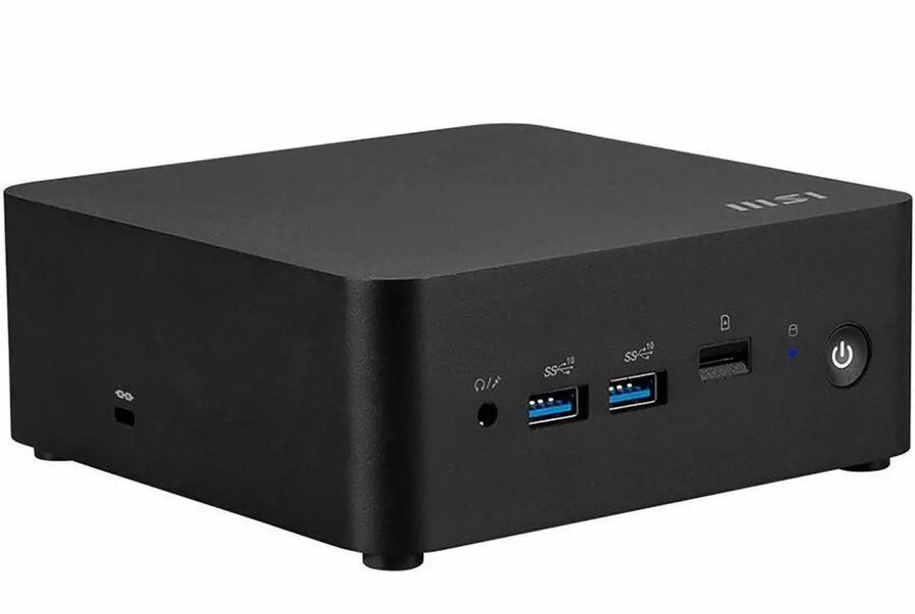 Alt view image 6 of 9 - MSI Cubi NUC AI 1UMG-025BUS Black Mini PC