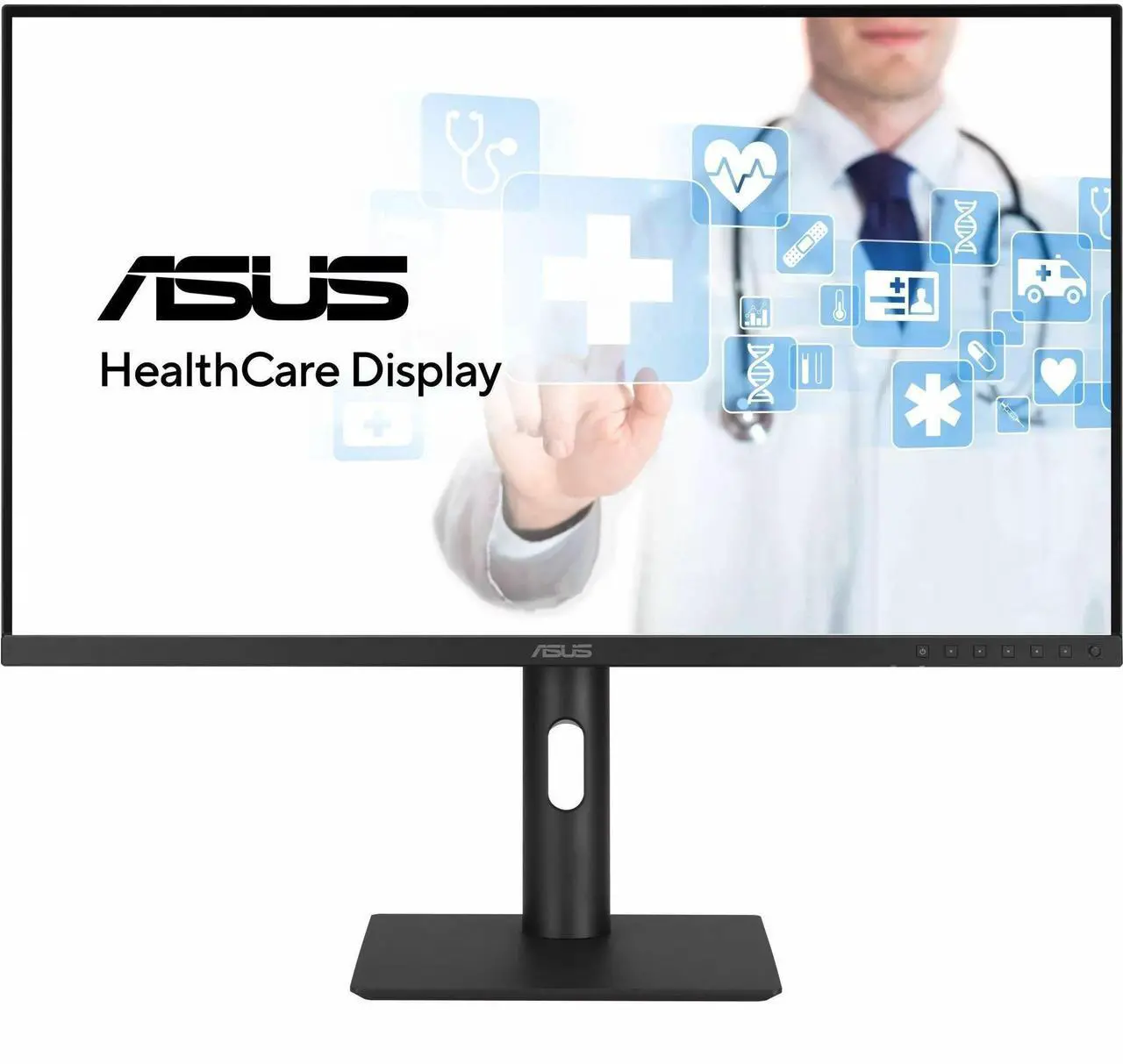 Alt view image 7 of 9 - Asus HA2441A 24" Class WQHD LCD Monitor - 16:9 - Black - 23.8" Viewable - In-plane Switching (IPS) Technology - 2560 x 1440 - 16.7 Million Colors - 300 Nit - 5 ms - 75 Hz Refresh Rate - HDMI