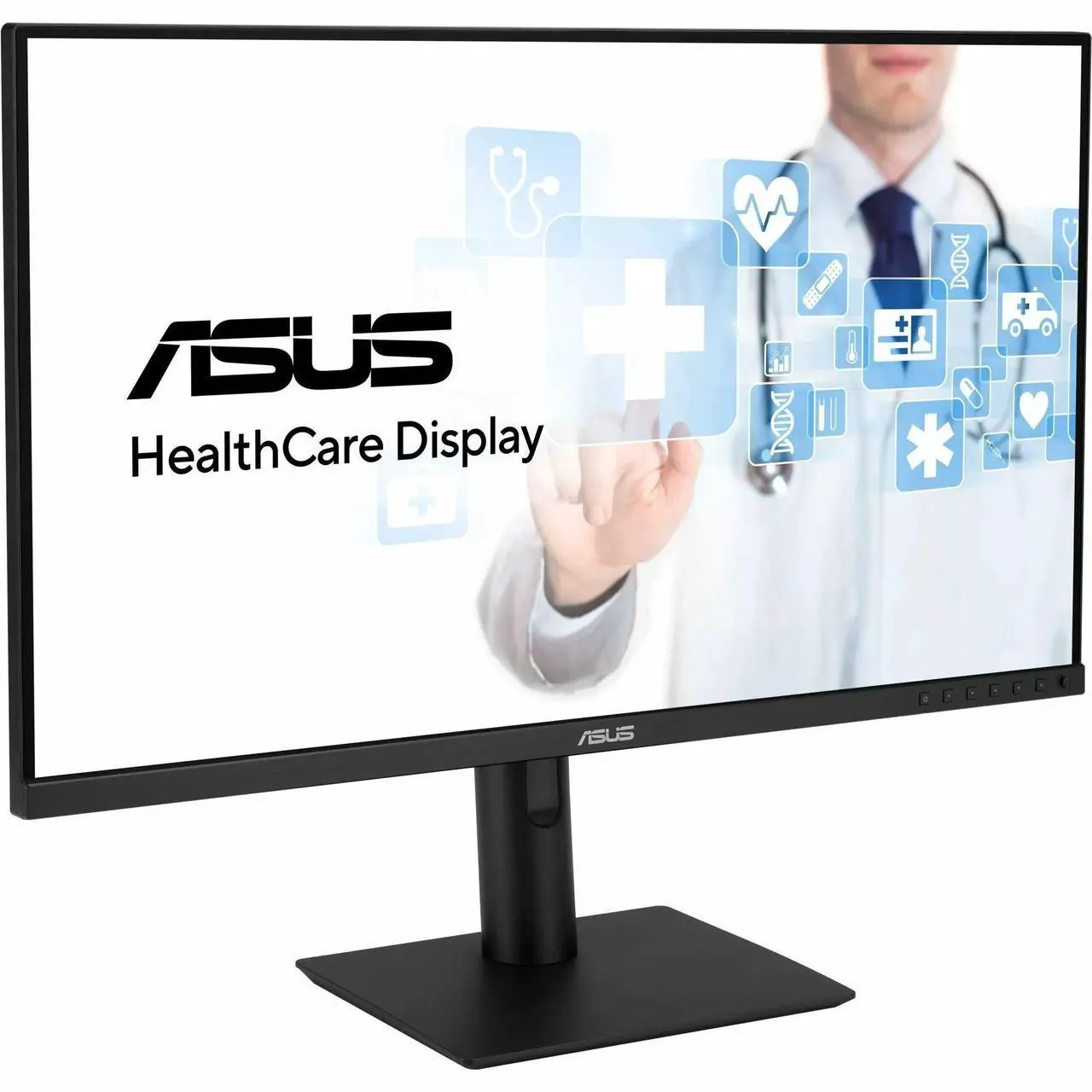 Alt view image 6 of 9 - Asus HA2441A 24" Class WQHD LCD Monitor - 16:9 - Black - 23.8" Viewable - In-plane Switching (IPS) Technology - 2560 x 1440 - 16.7 Million Colors - 300 Nit - 5 ms - 75 Hz Refresh Rate - HDMI