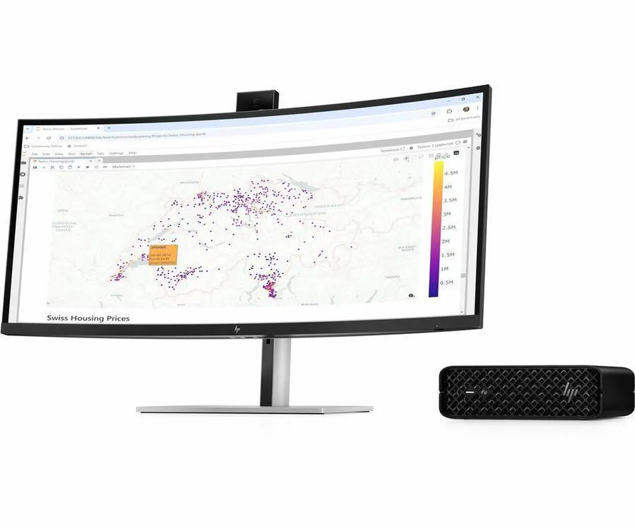 Alt view image 3 of 7 - HP Z2 G1i Workstation - Intel Core Ultra 7 265K - 32GB - 1TB SSD - Mini PC - Intel W880 Chip - Windows 11 Pro - NVIDIA RTX 4000 Ada Generation 20 GB Graphics - Wireless LAN  BM6N1UT#ABA