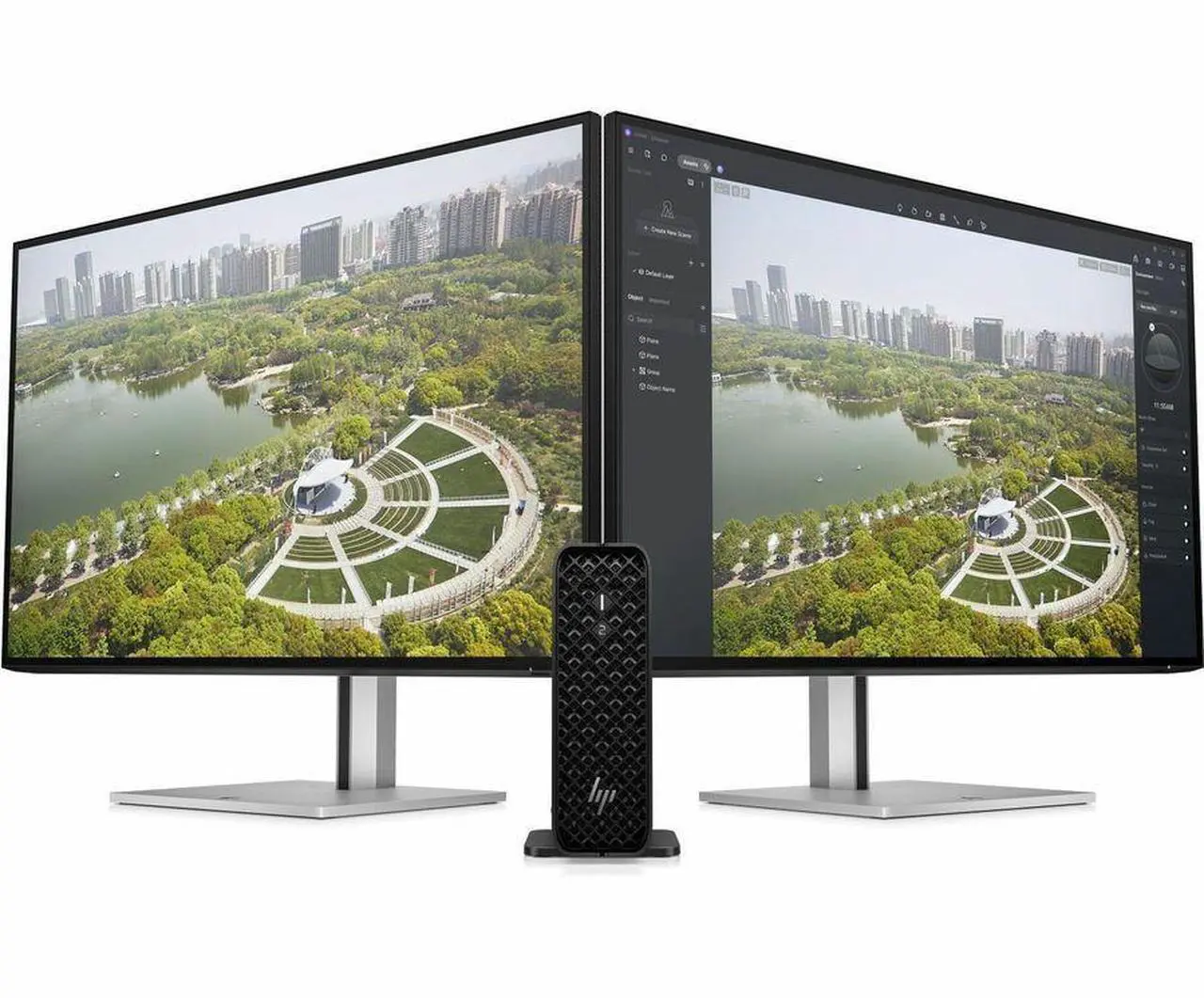 Alt view image 7 of 14 - HP Z2 G1i Workstation - Intel Core Ultra 7 265 - 32 GB - 1 TB SSD - Mini PC - Black - Intel W880 Chip - Windows 11 Pro - NVIDIA RTX 4000 Ada Generation 20 GB Graphics - English Keyboard - Ethernet - W