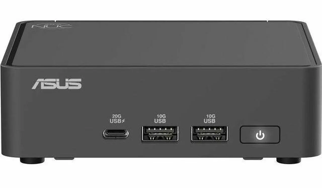 Alt view image 2 of 15 - ASUS NUC 15 Pro RNUC15CRKU50000U Black Barebone System