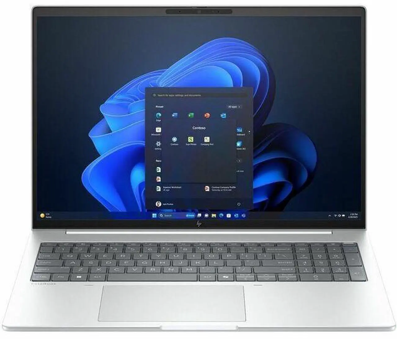 Main image of HP EliteBook 8 G1i 16" Notebook - WUXGA - Intel Core Ultra 7 255U - 32 GB - 1 TB SSD - English Keyboard - Glacier Silver - Intel Chip - 1920 x 1200 - Windows 11 Pro - Intel - In-plane Switching (