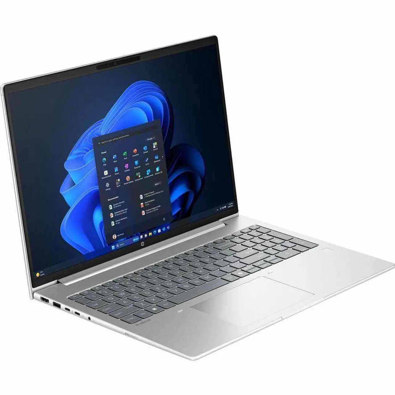 Alt view image 3 of 14 - HP ProBook 4 G1i 16" Notebook - WUXGA - Intel Core Ultra 7 255U - 32 GB - 512 GB SSD - English Keyboard - Pike Silver - Intel Chip - 1920 x 1200 - Windows 11 Pro - Intel - In-plane Switching (IPS