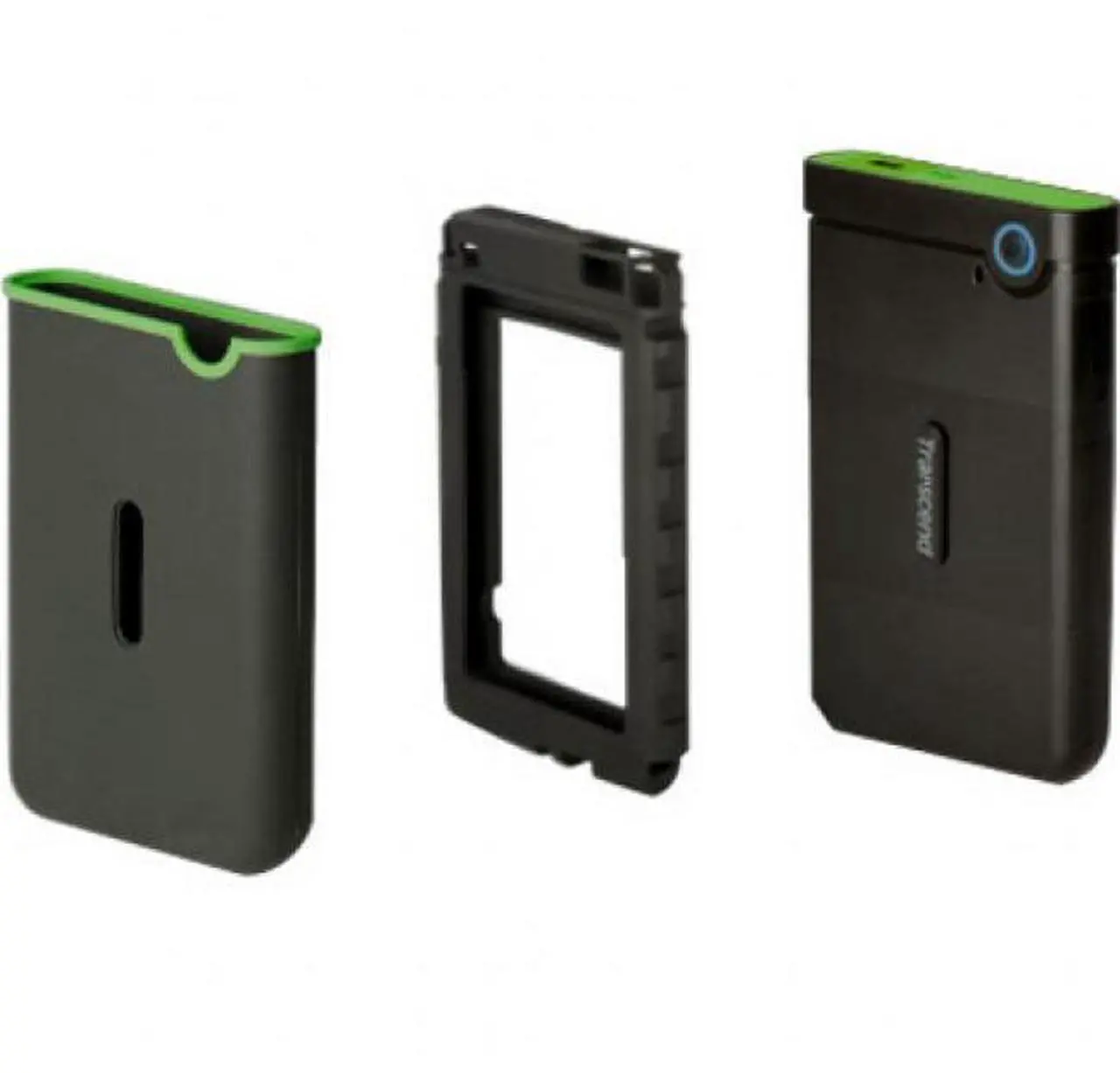 Alt view image 9 of 10 - Transcend StoreJet 25M3C - Hard drive - 2 TB - external (portable) - 2.5" - USB 3.1 Gen 1 - iron grey