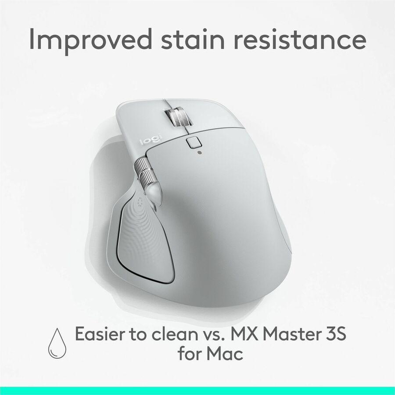 Open Box: Logitech MX Master 4 for Mac - Wireless Bluetooth Mouse with Ultra-fast Scrolling, Ergo, haptic feedback, Customize vibration intensity - White Silver - Newegg.com - Open Box condition - Image 29