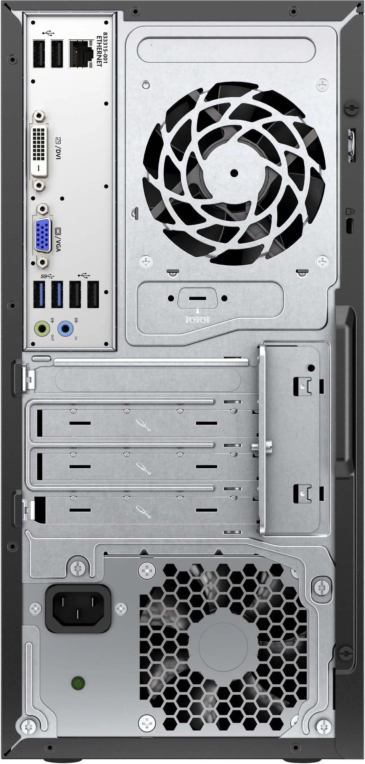 Main image of HP Desktop PC 280 G2 (Z2G19UT#ABA) Intel Core i3-6100 4GB DDR4 500GB HDD Intel HD Graphics 530 Windows 10 Pro 64-Bit