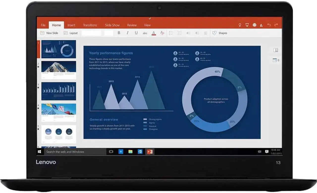 Alt view image 2 of 6 - Lenovo Laptop ThinkPad 13 Intel Core i3-7100U 4GB Memory 128 GB SSD Intel HD Graphics 620 13.3" Non-Touch Screen Windows 10 Pro 64-Bit 20J10006US