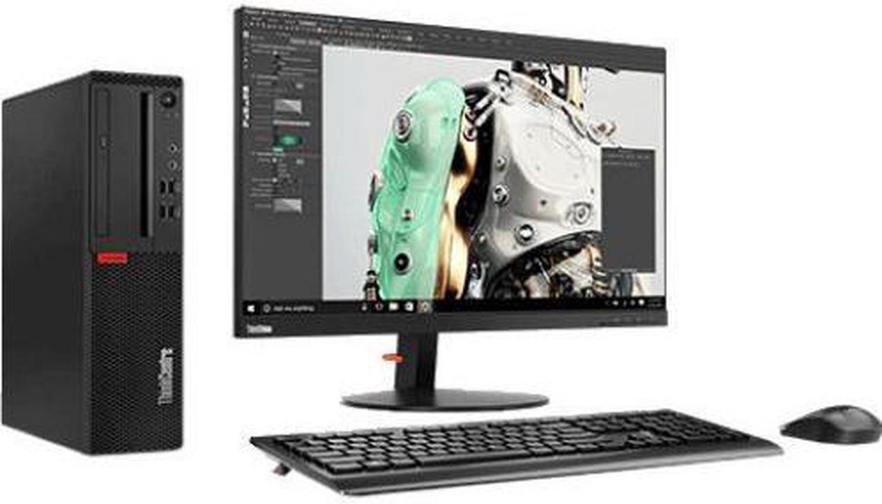 Alt view image 2 of 9 - Lenovo ThinkCentre M910s 10MK003HUS Desktop Computer - Intel Core i7 (6th Gen) i7-6700 3.40 GHz - 8 GB DDR4 SDRAM - 1 TB HDD - Windows 7 Professional 64-bit (English) upgradable to Windows 10 Pro - Small Form Factor - Black