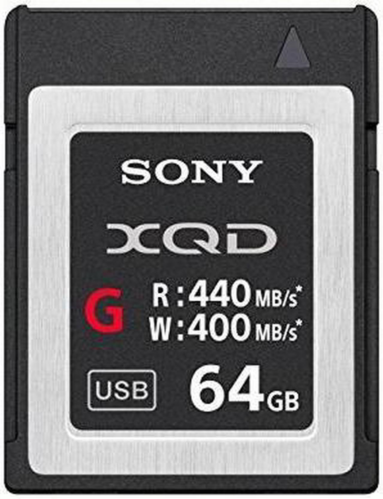 Alt view image 3 of 20 - Sony G Series 64GB XQD Memory Card, 400MB/s Write Speed, 440MB/s Read Speed