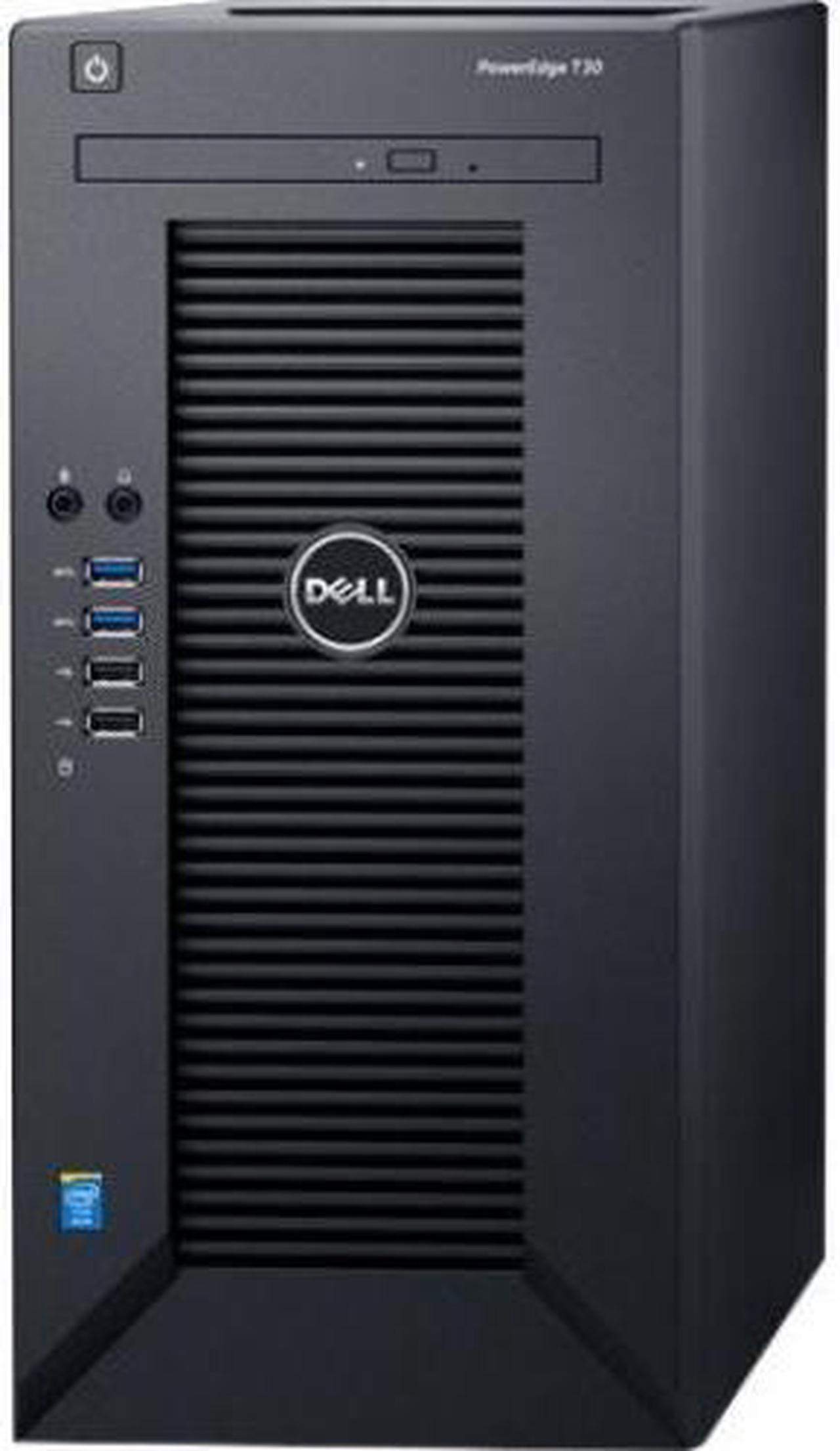 Alt view image 5 of 8 - Dell PowerEdge T30 Mini-tower Server - 1 x Intel Pentium G4400 Dual-core (2 Core) 3.30 GHz - 4 GB Installed DDR4 SDRAM - 1 TB (1 x 1 TB) Serial ATA/600 HDD - Serial ATA/600 Controller - 290 W