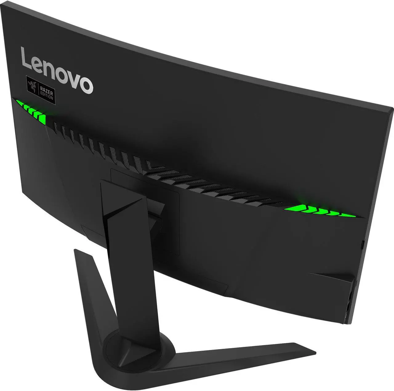 Alt view image 6 of 11 - Lenovo Y27g 65C1GCC1US 27" Black Curved 144Hz G-Sync Gaming Monitor, 1920 x 1080, 16:9, 3000:1, 300 cd/m2, 8ms, USB 3.0, HDMI, DisplayPort, 178/178 Viewing Angle, VESA Mountable, Razer Edition Chroma Lighting