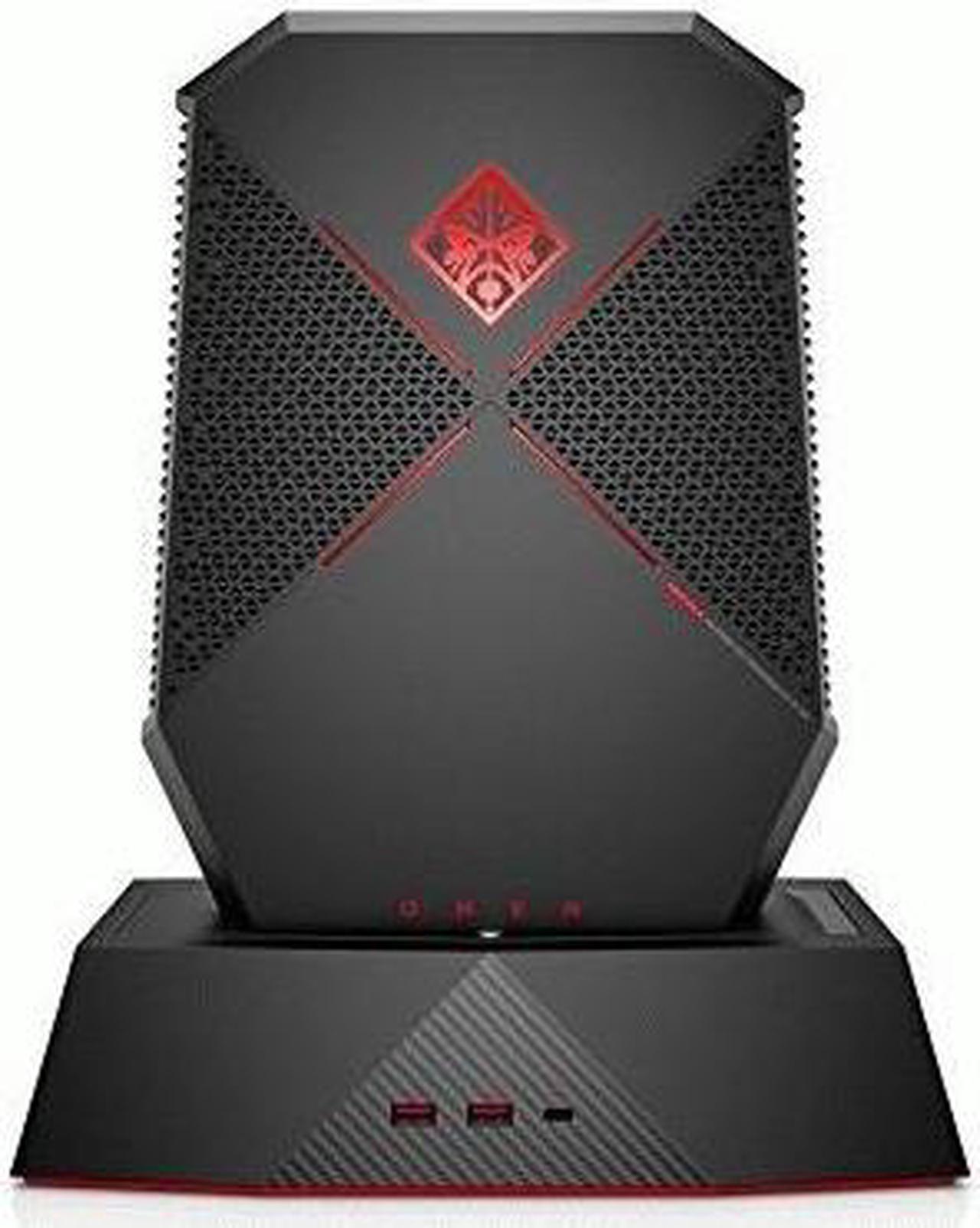 HP OMEN X p1000-010 Gaming Desktop Computer - Intel Core i7 7820HK (2.90 GHz), NVIDIA GeForce GTX 1080 8 GB, 16 GB DDR4 Memory, 1 TB SSD, WiFi, Windows 10 Home