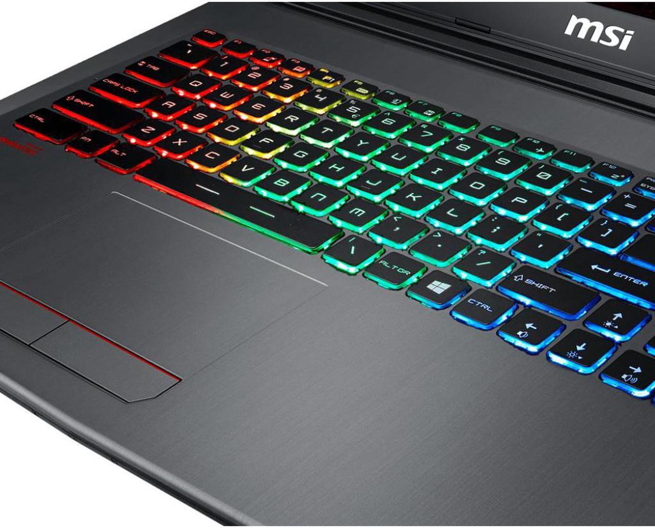 Alt view image 5 of 13 - MSI GF62 7RE-2025 15.6" FHD Intel Core i7-7700HQ 16 GB DDR4 SDRAM 1 TB HDD NVIDIA GeForce GTX 1050 Ti Windows 10 Gaming Laptop